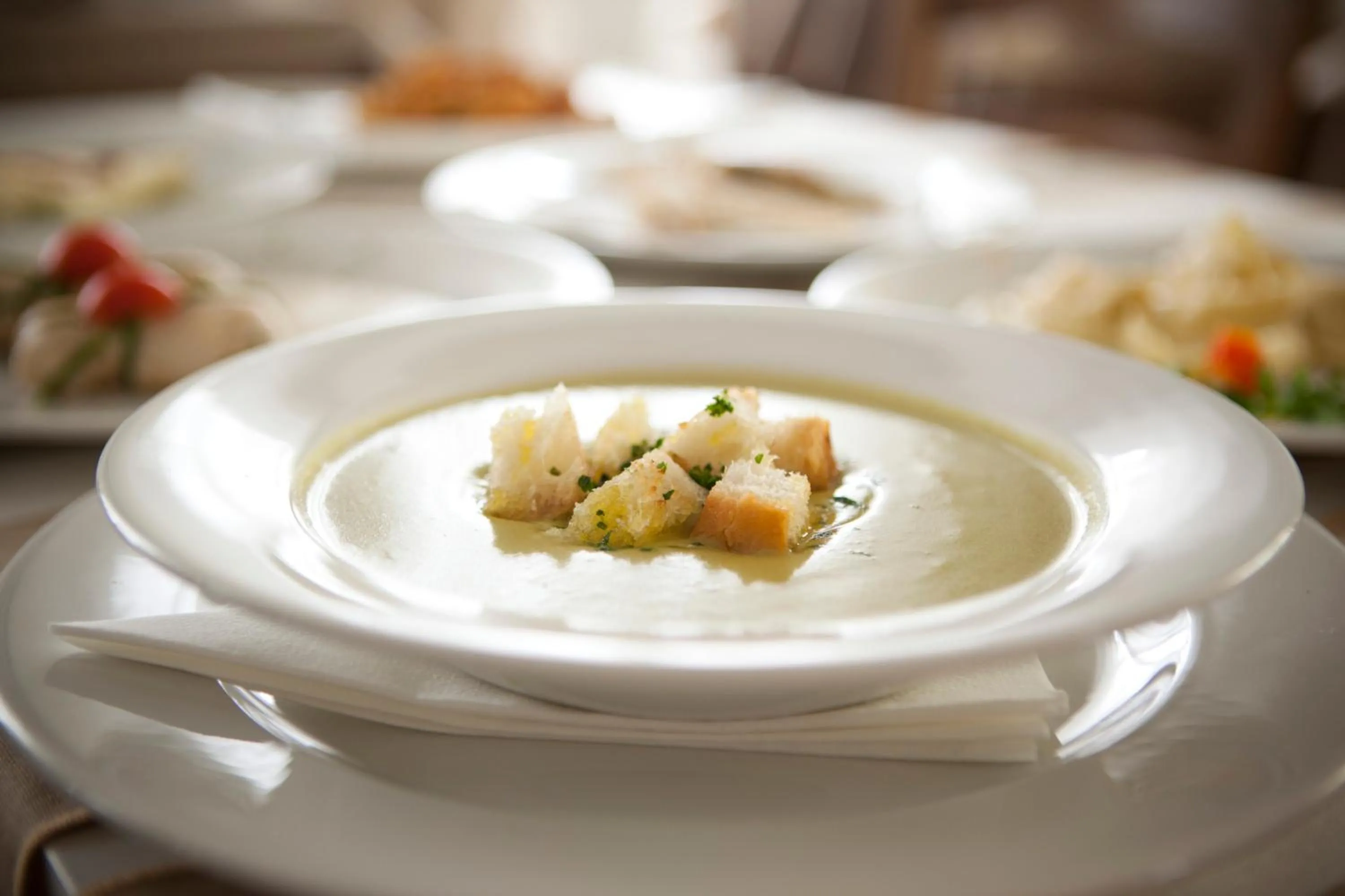 Food close-up in Hotel Marina Bay