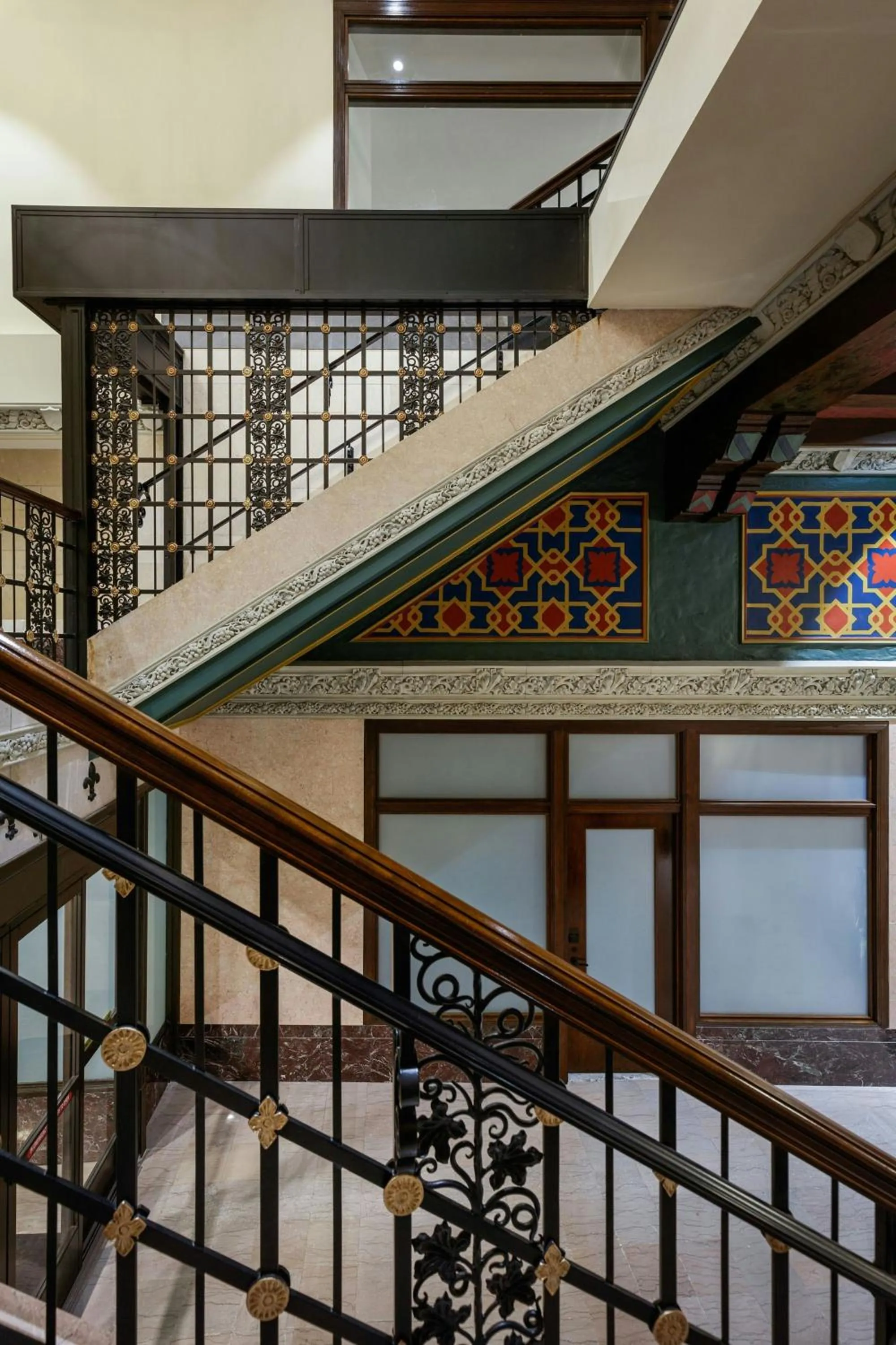 Lobby or reception in Element Detroit at the Metropolitan