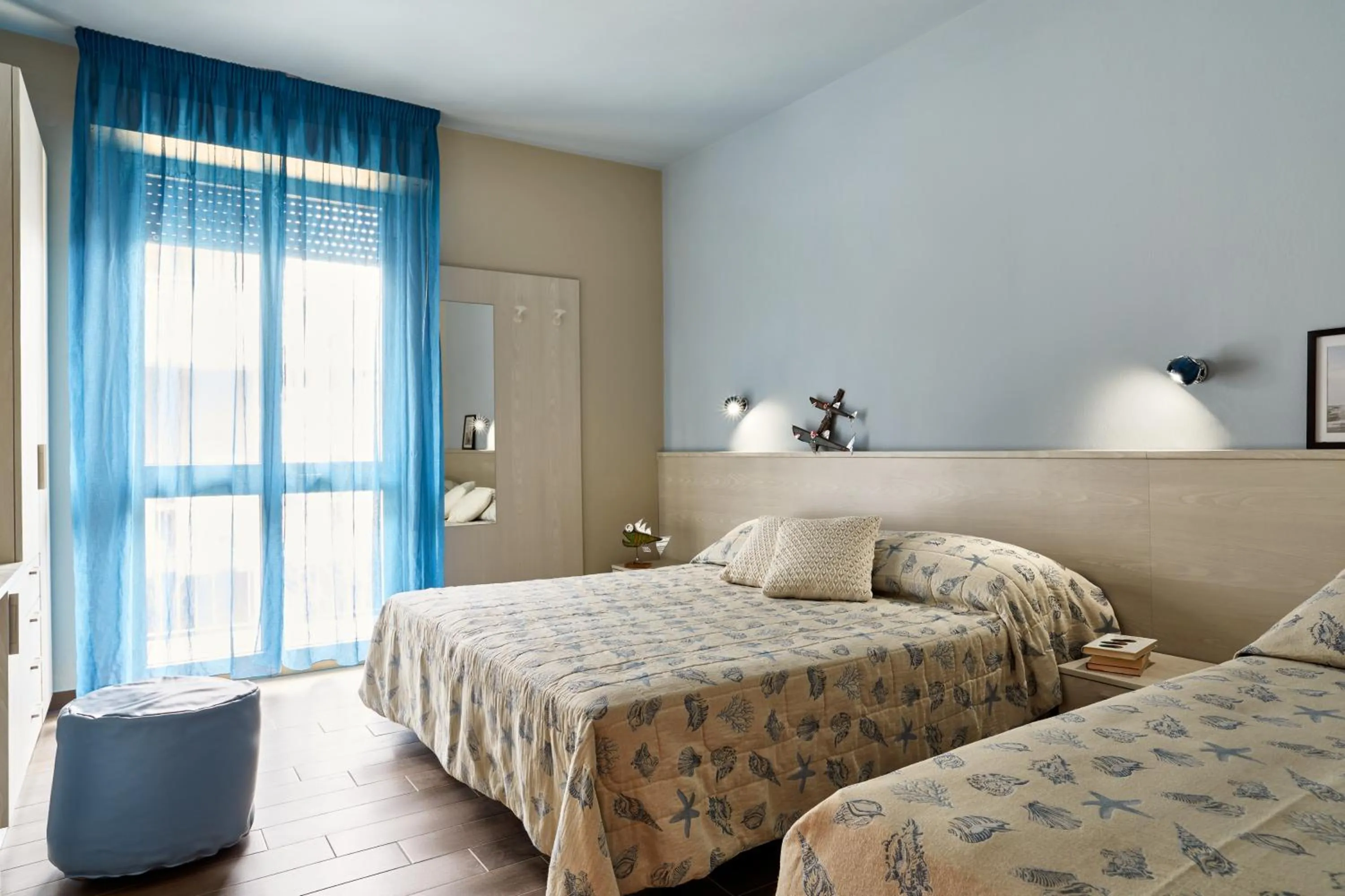 Bed in Hotel Letizia