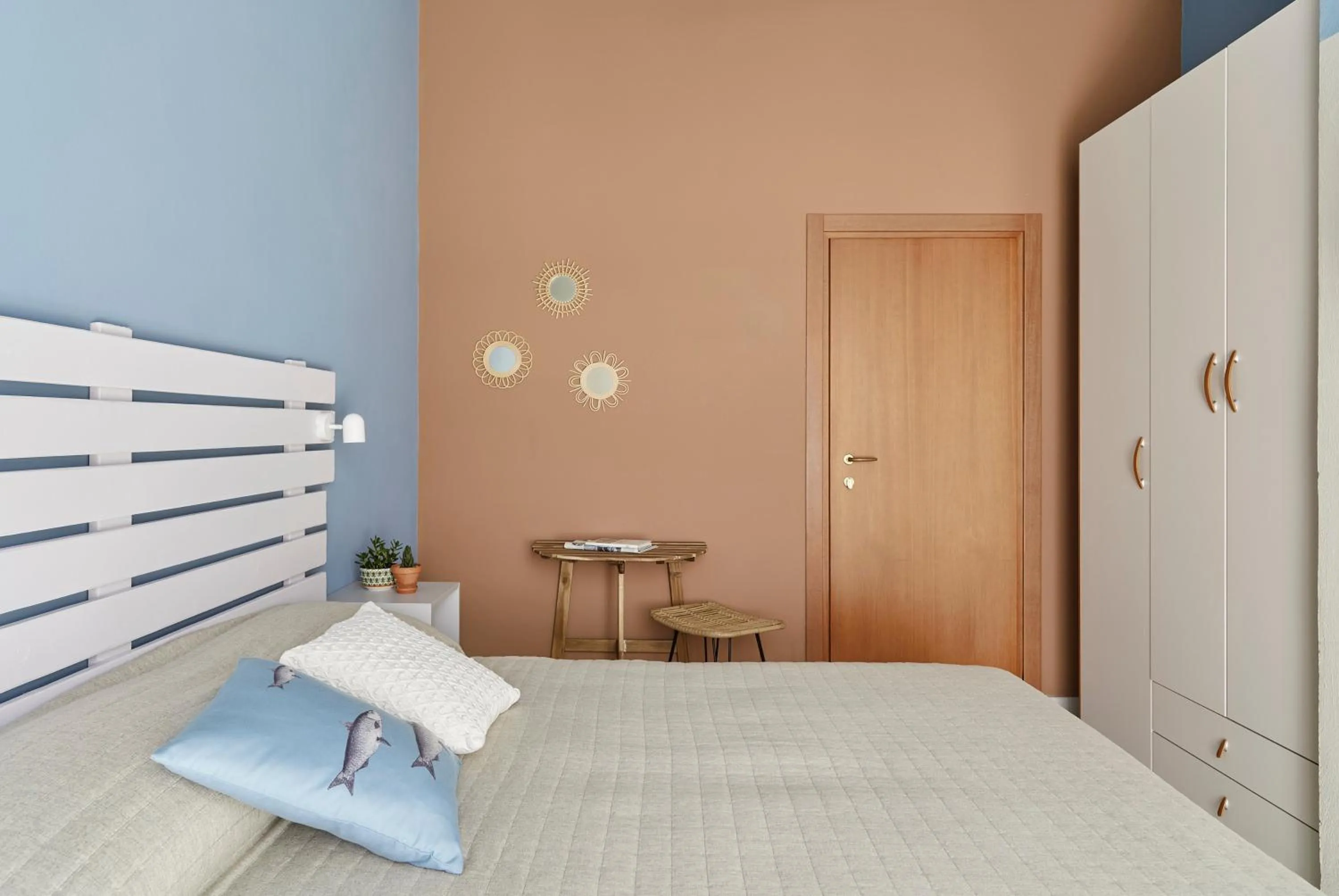 Bedroom, Bed in Hotel Letizia