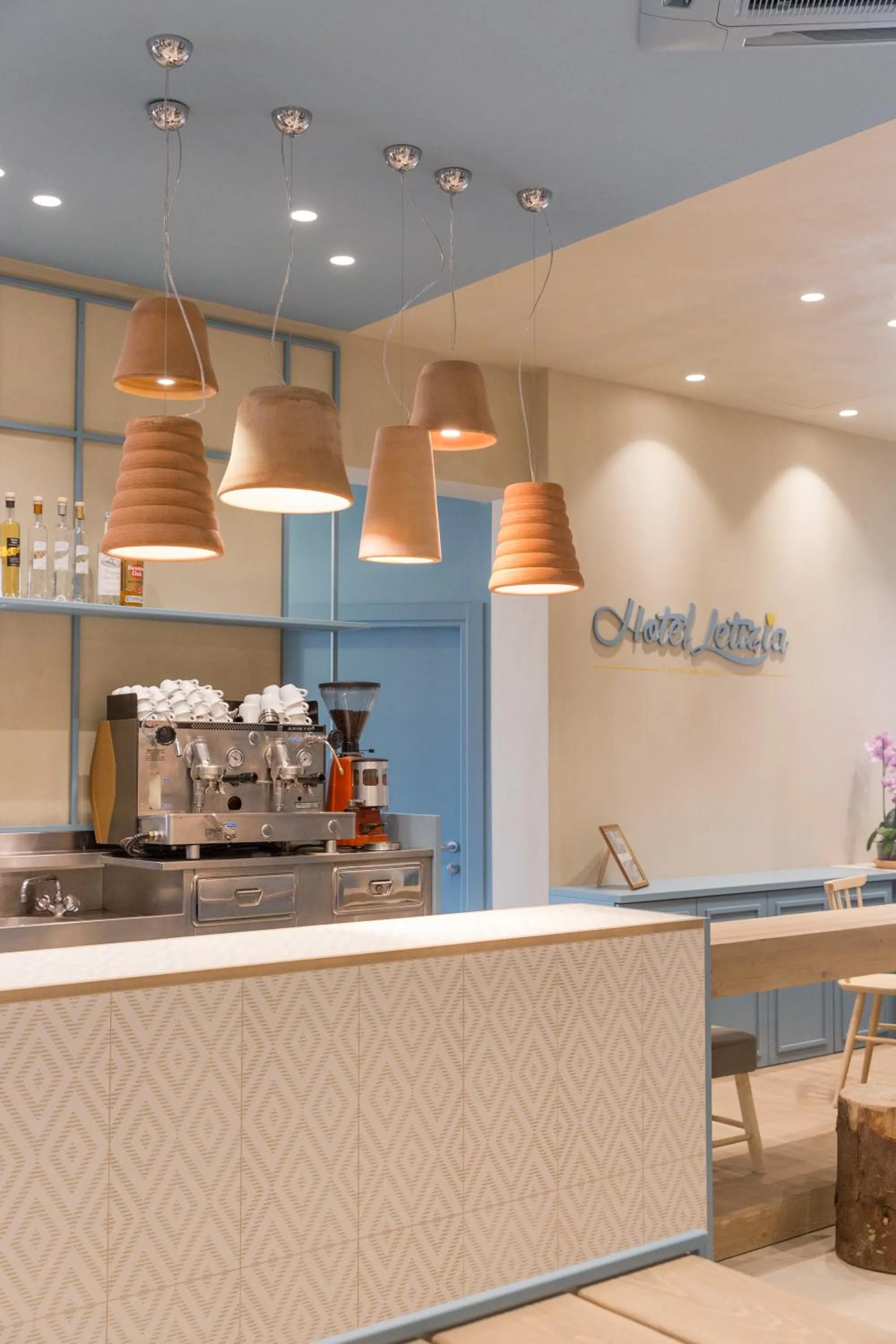 Lobby or reception in Hotel Letizia