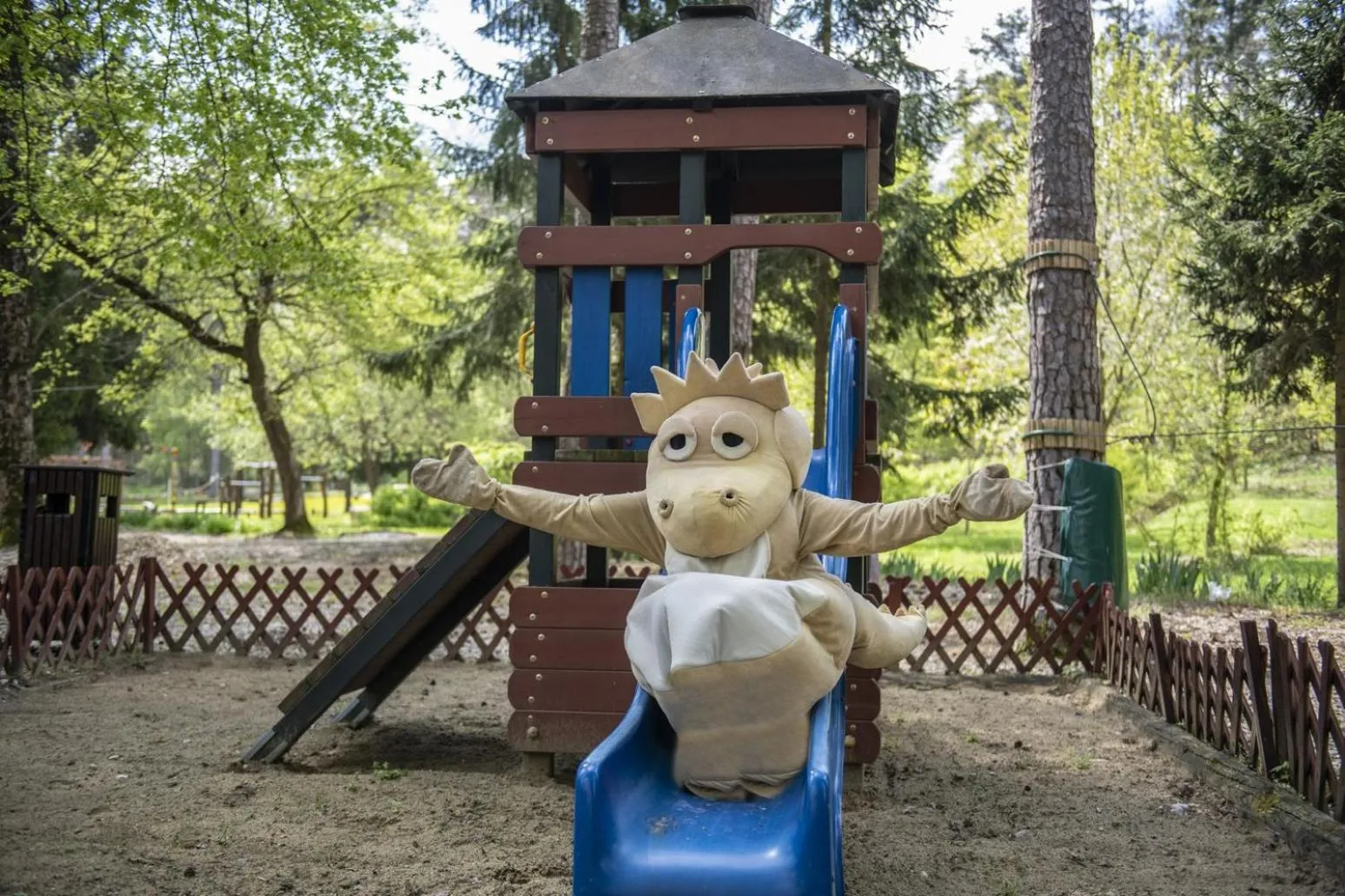 Children play ground in Oxigén Family Hotel Noszvaj