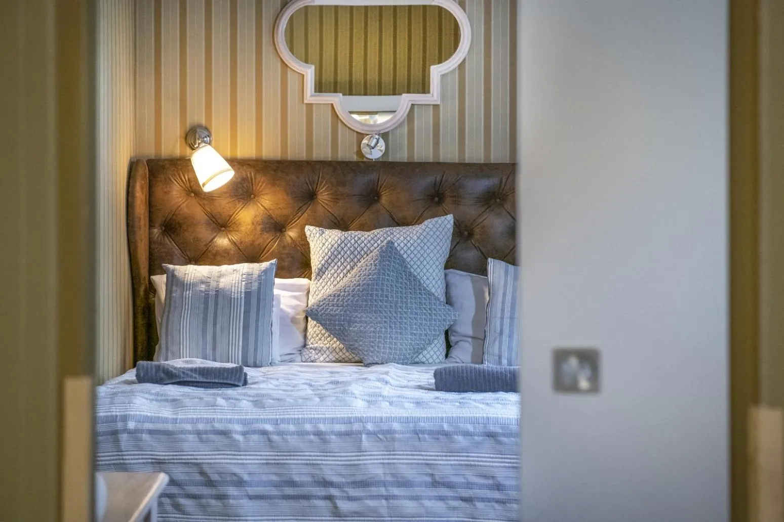 Bed in Oxigén Family Hotel Noszvaj