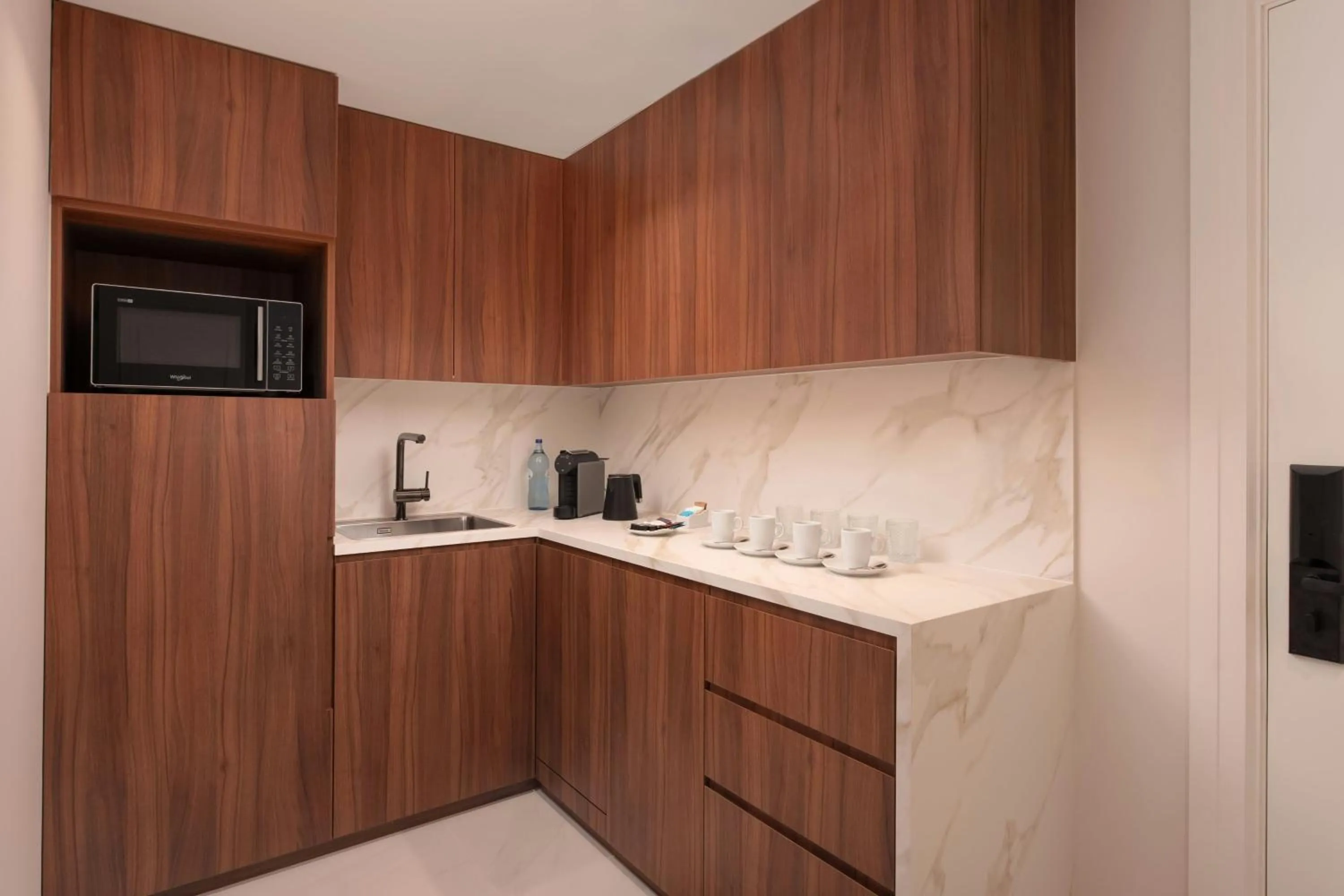 Kitchen or kitchenette in Lisbon Marriott Hotel