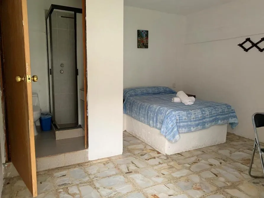 Bed in Hotel Puerto Villamar