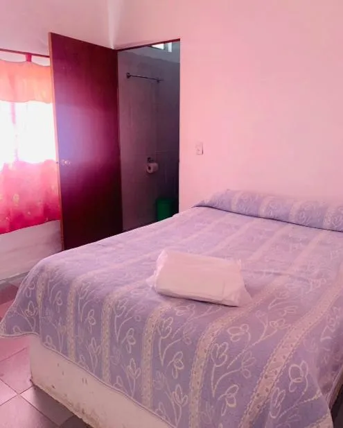 Bed in Hotel Puerto Villamar