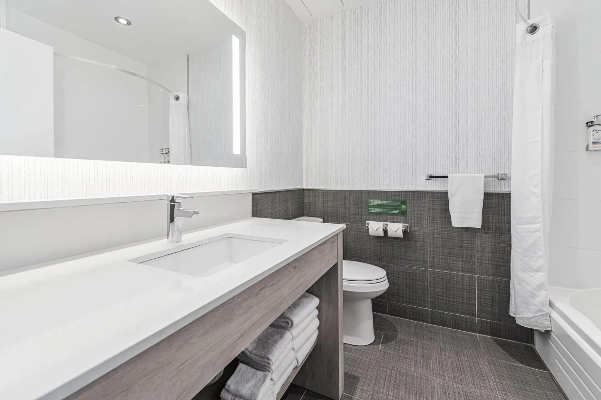 Bathroom in Holiday Inn Express Hotel & Suites Saint - Hyacinthe by IHG