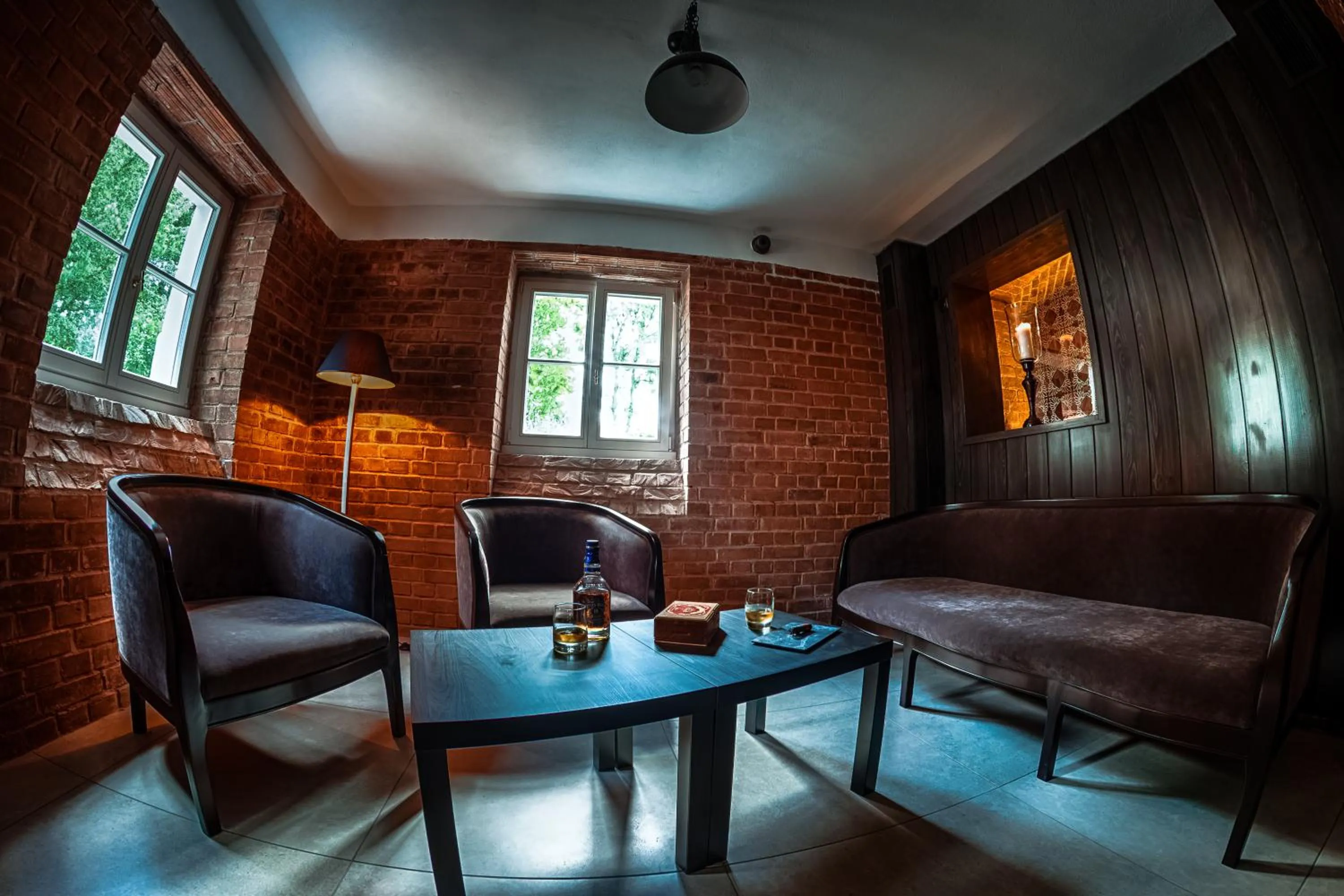 Seating area in Hotel Jakubus