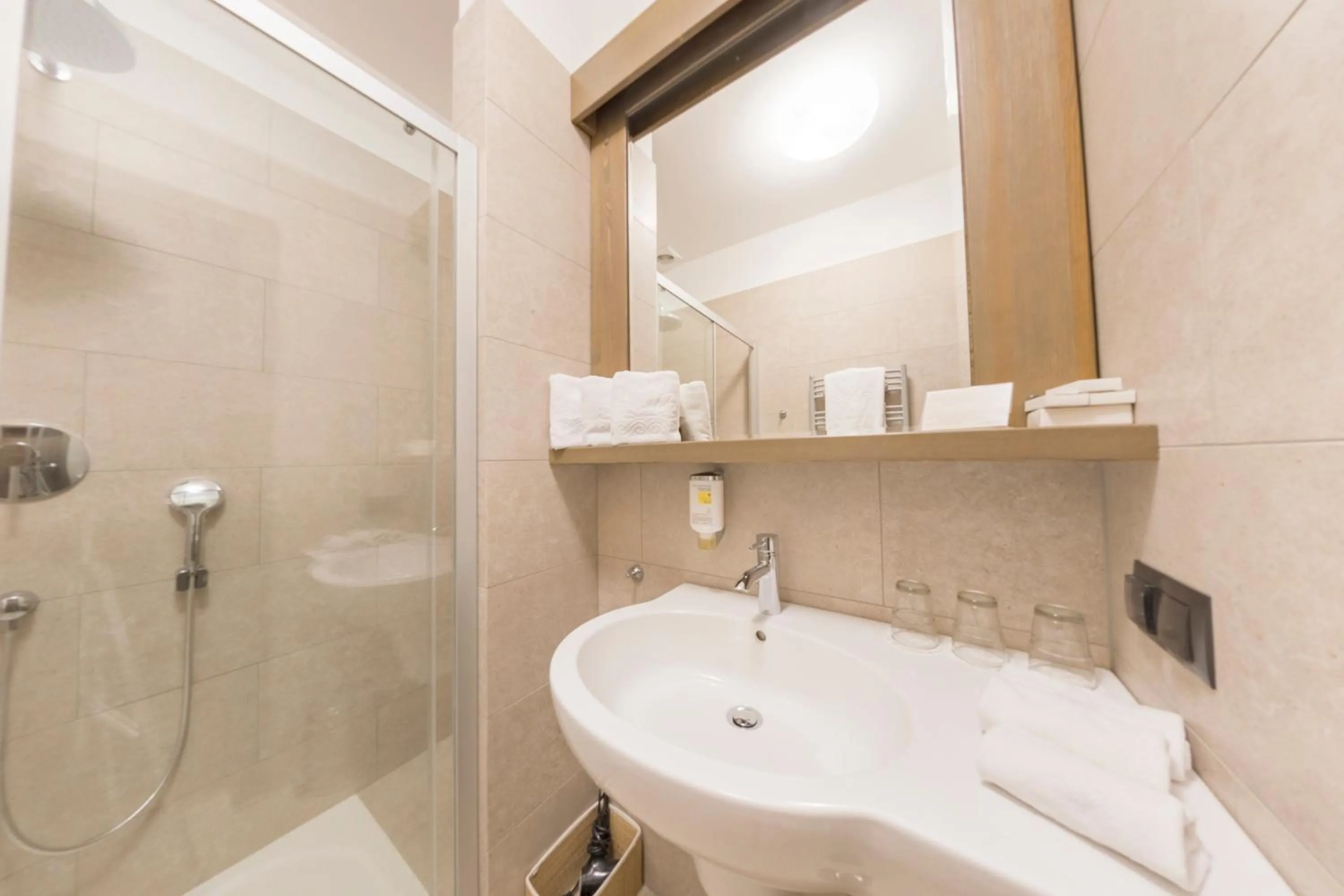 Bathroom in Hotel Jakubus