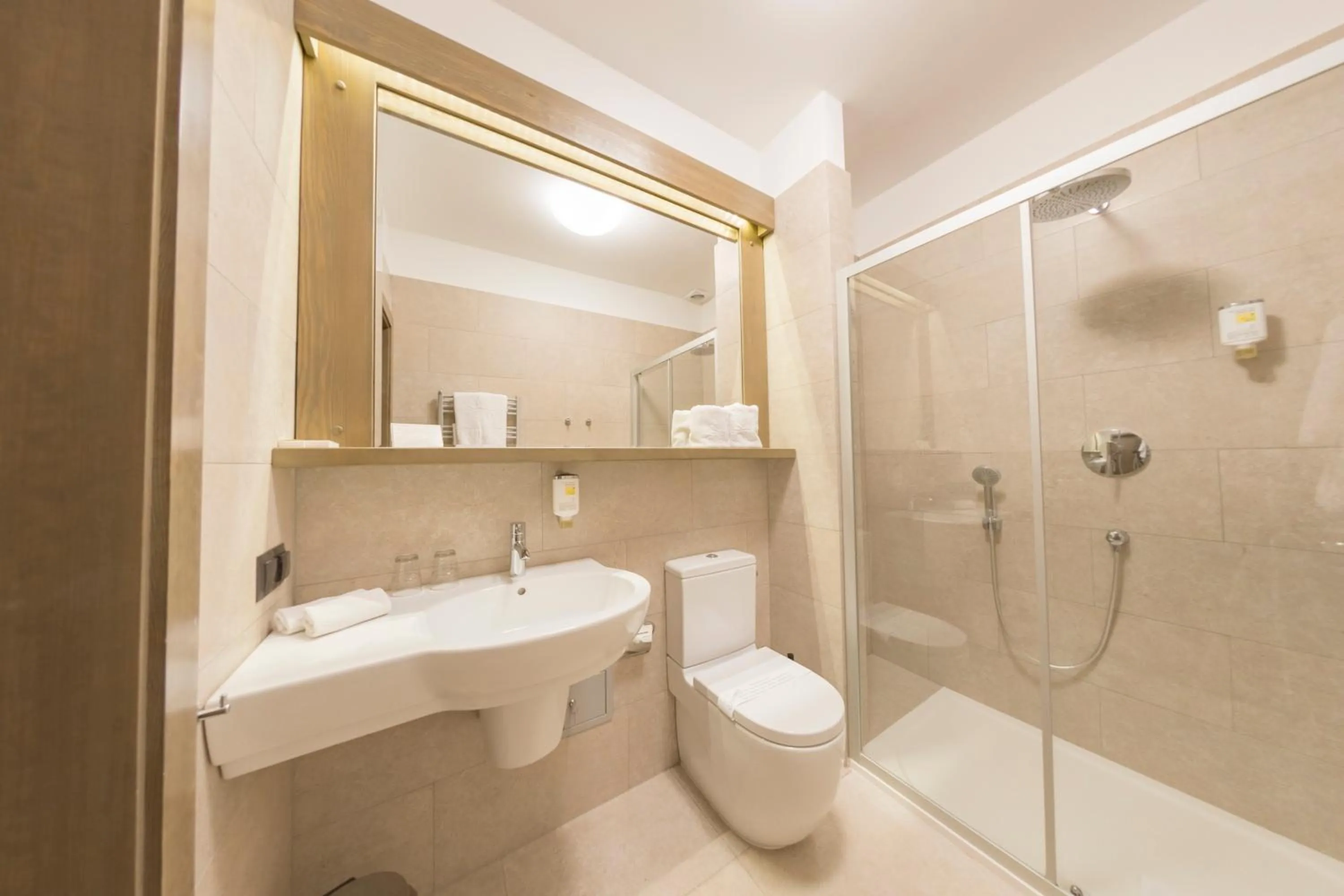 Bathroom in Hotel Jakubus