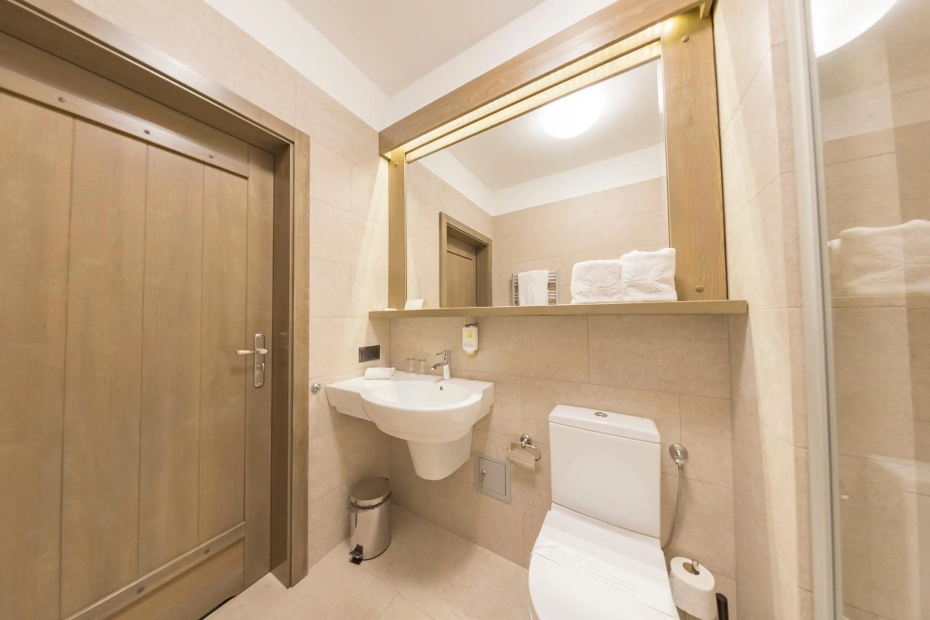 Bathroom in Hotel Jakubus