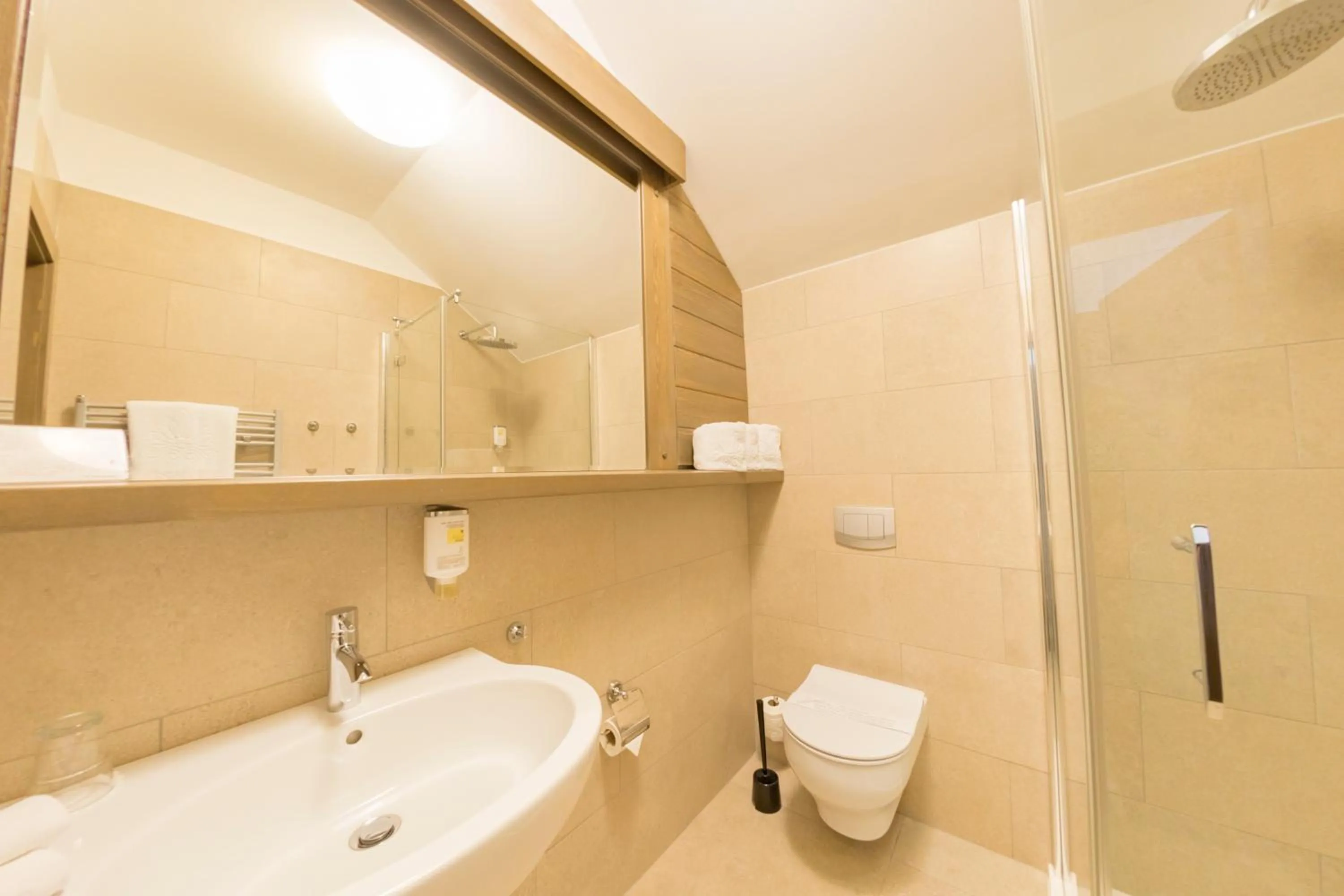 Bathroom in Hotel Jakubus