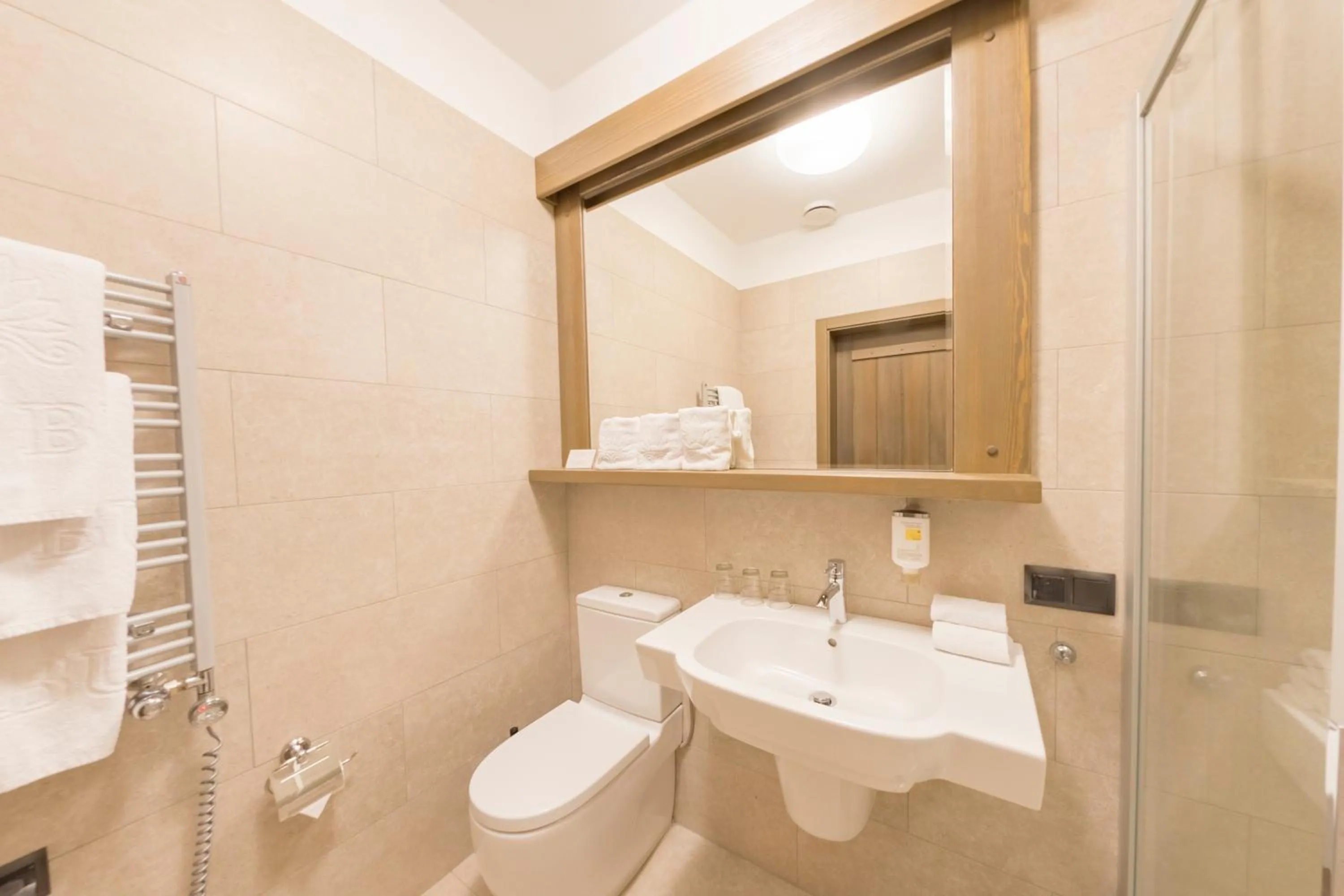 Bathroom in Hotel Jakubus