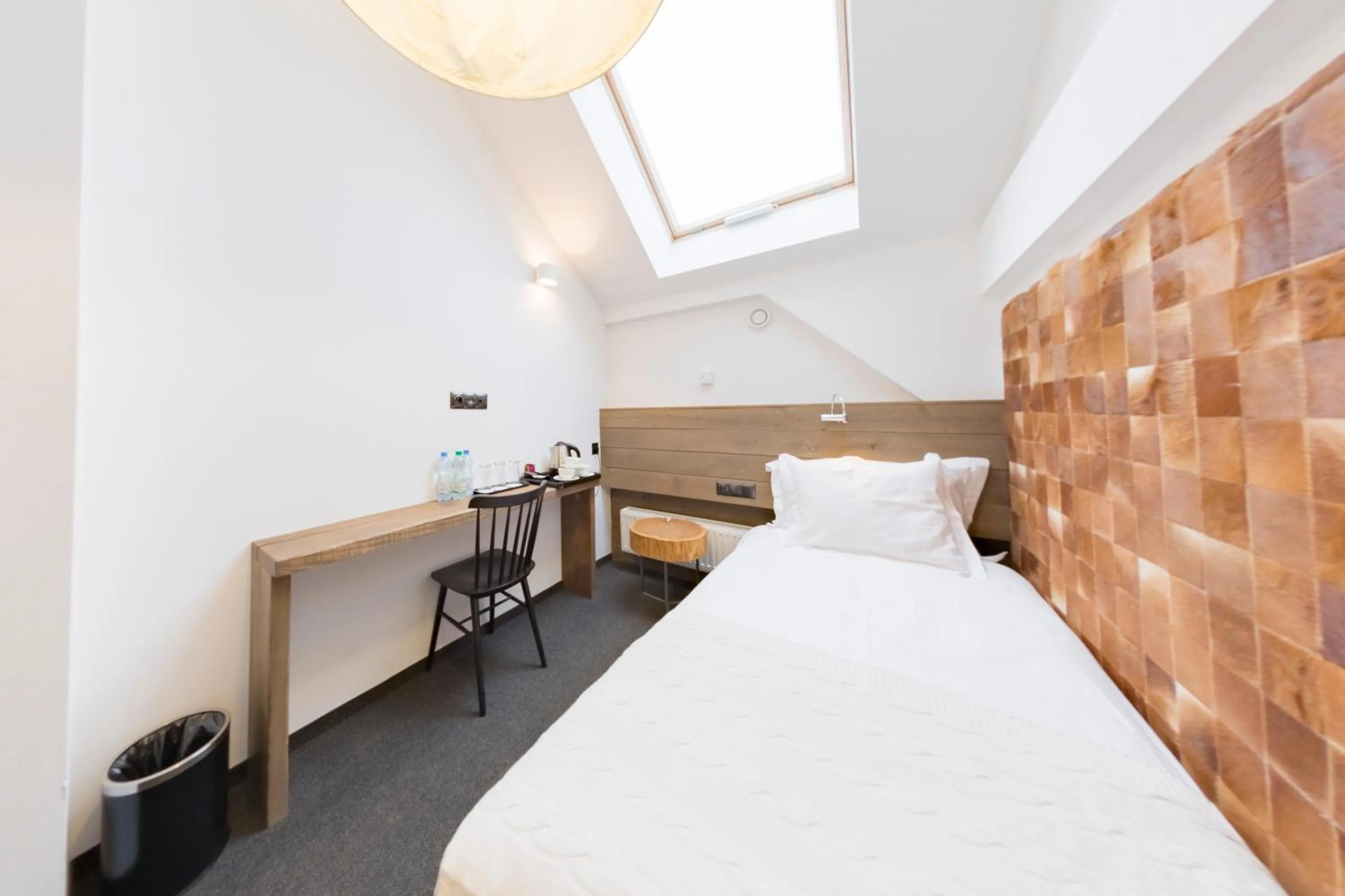 Bed in Hotel Jakubus