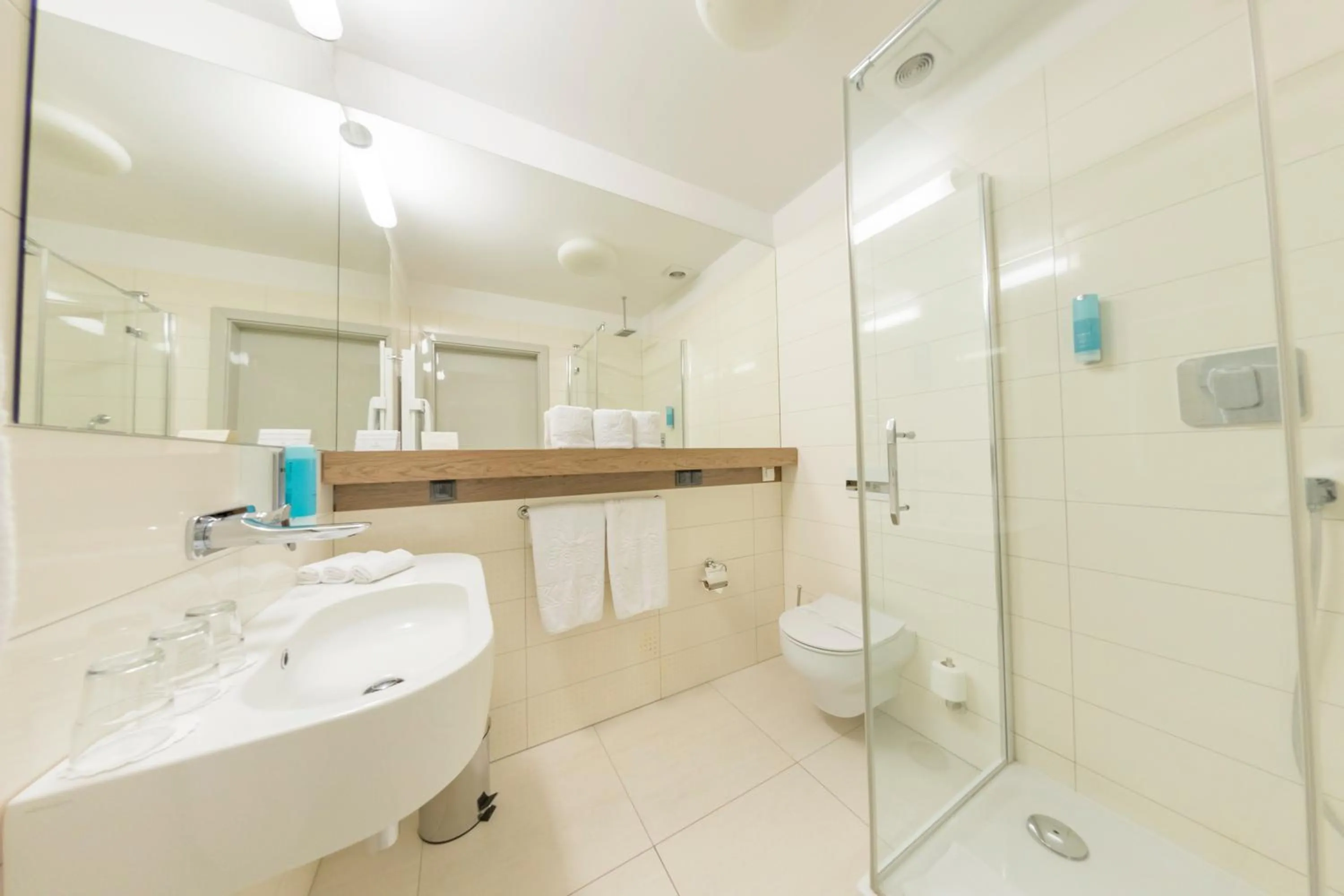 Bathroom in Hotel Jakubus