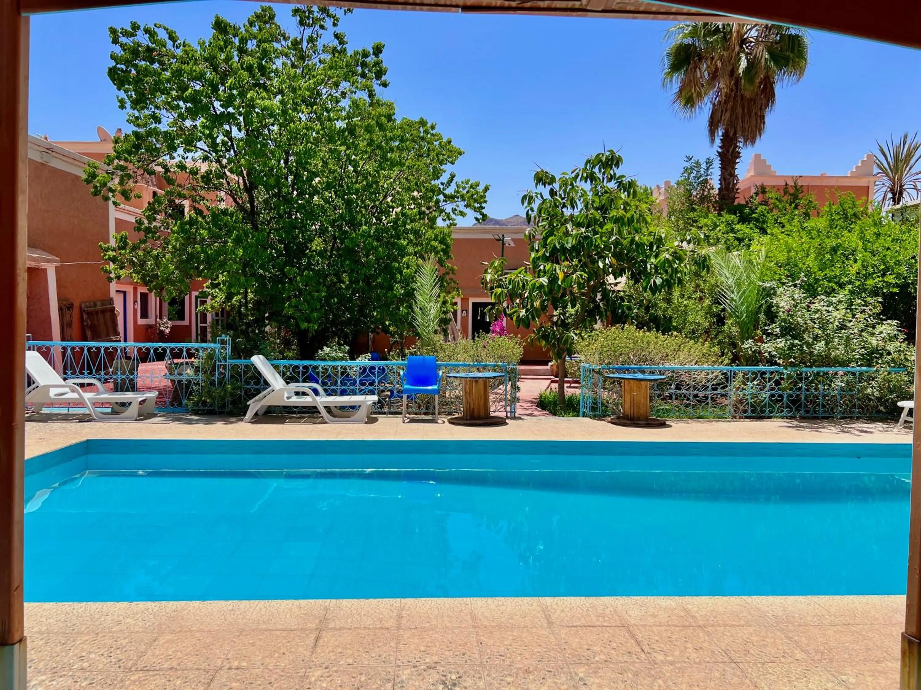 Garden in Hotel L'Arganier d'Ammelne