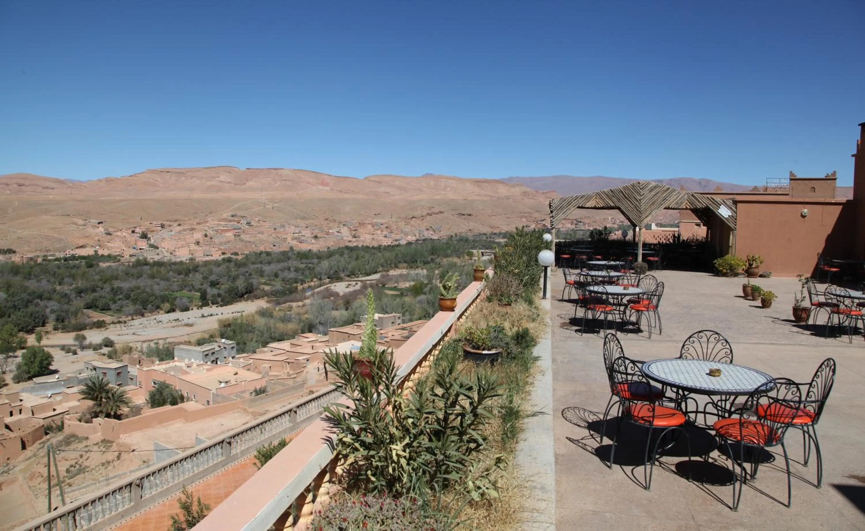 Patio in La Kasbah De Dades