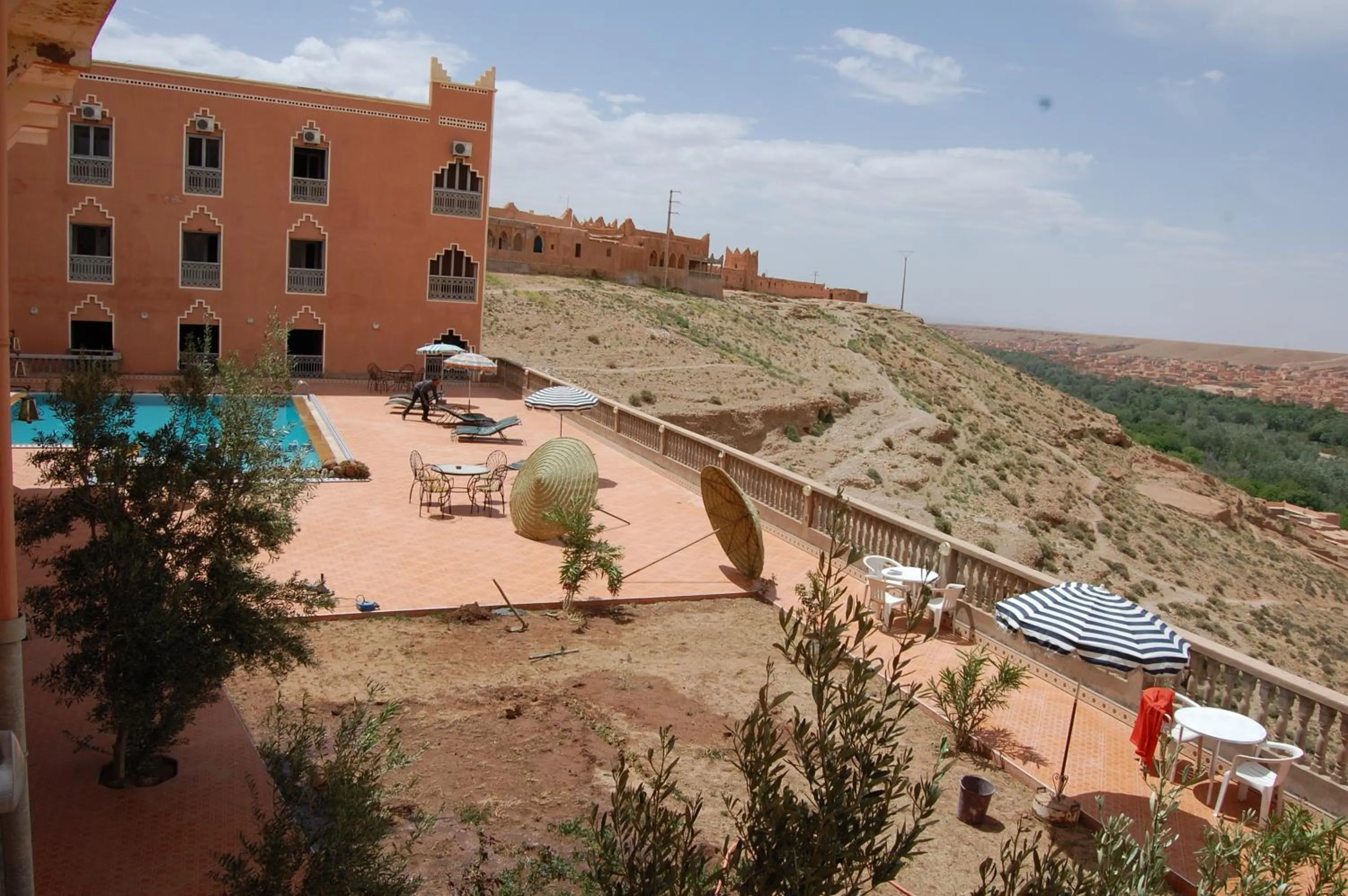 Patio in La Kasbah De Dades