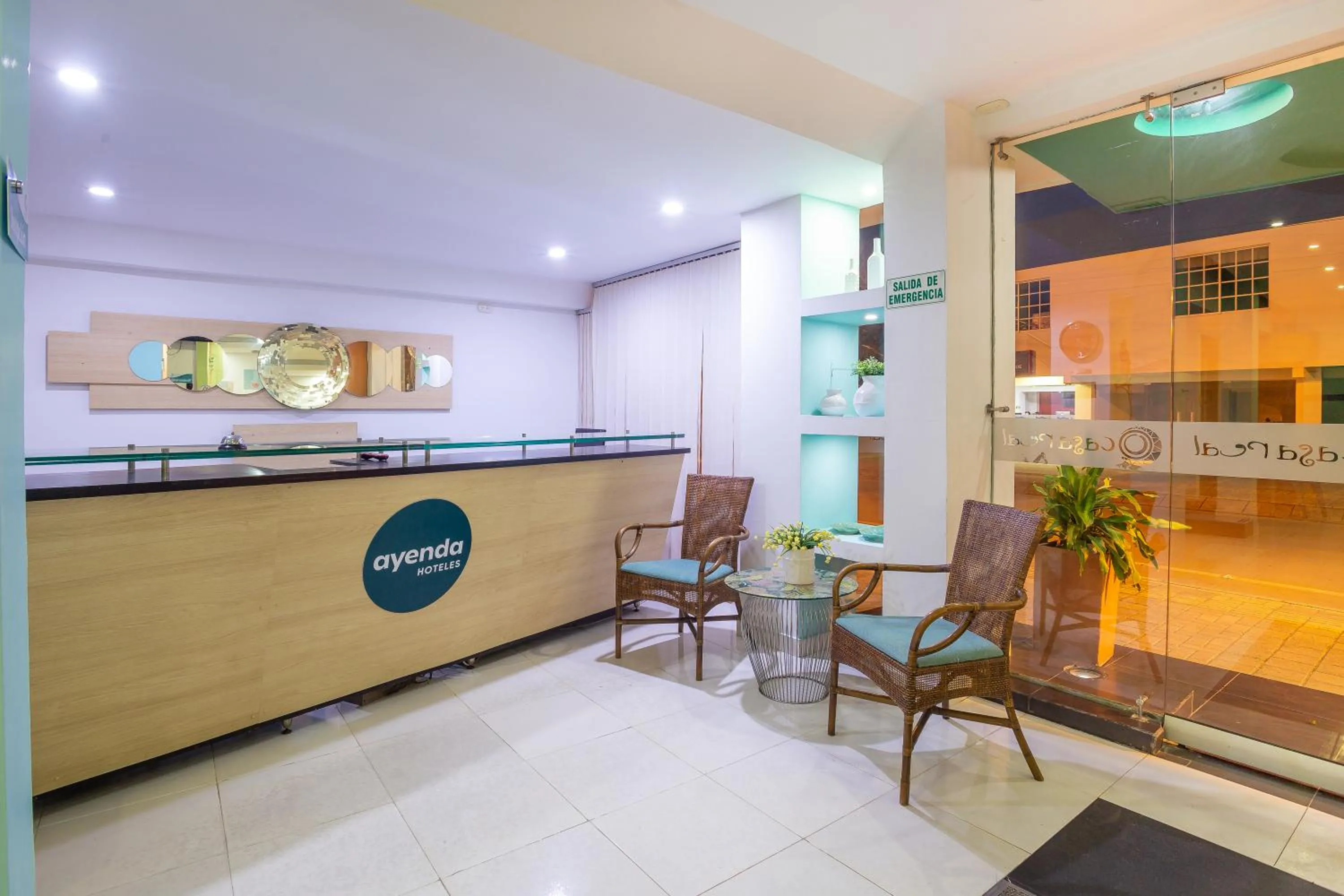 Lobby or reception in Ayenda Casa Real