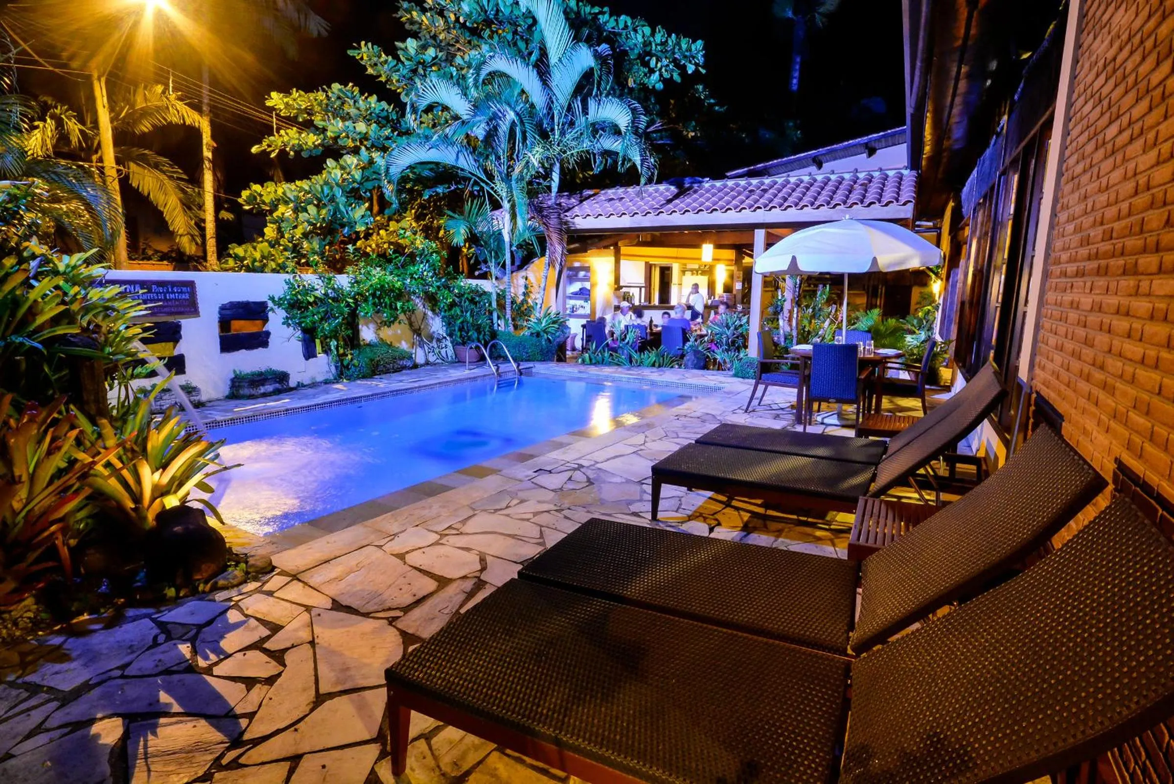 Night in Pousada Estalagem Casa Grande