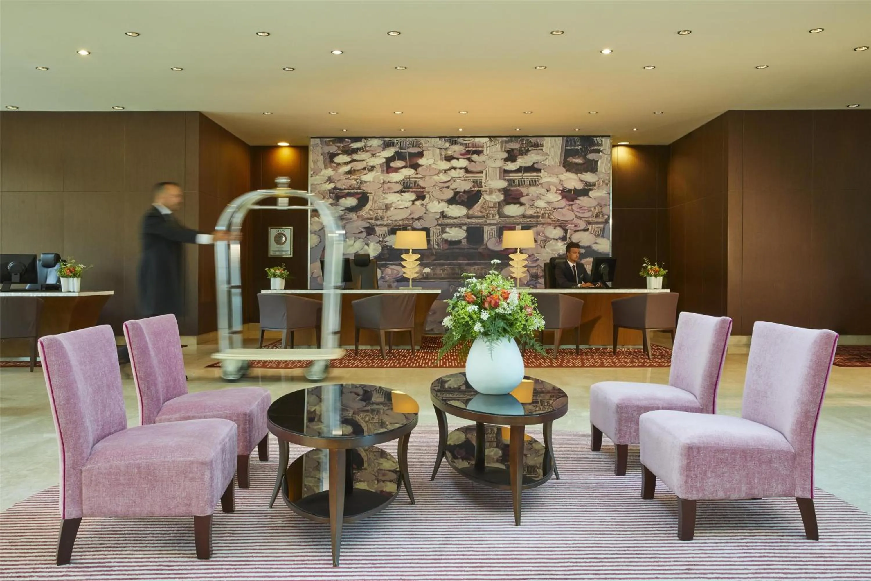 Lobby or reception in Hotel Kempinski Palace Portorož