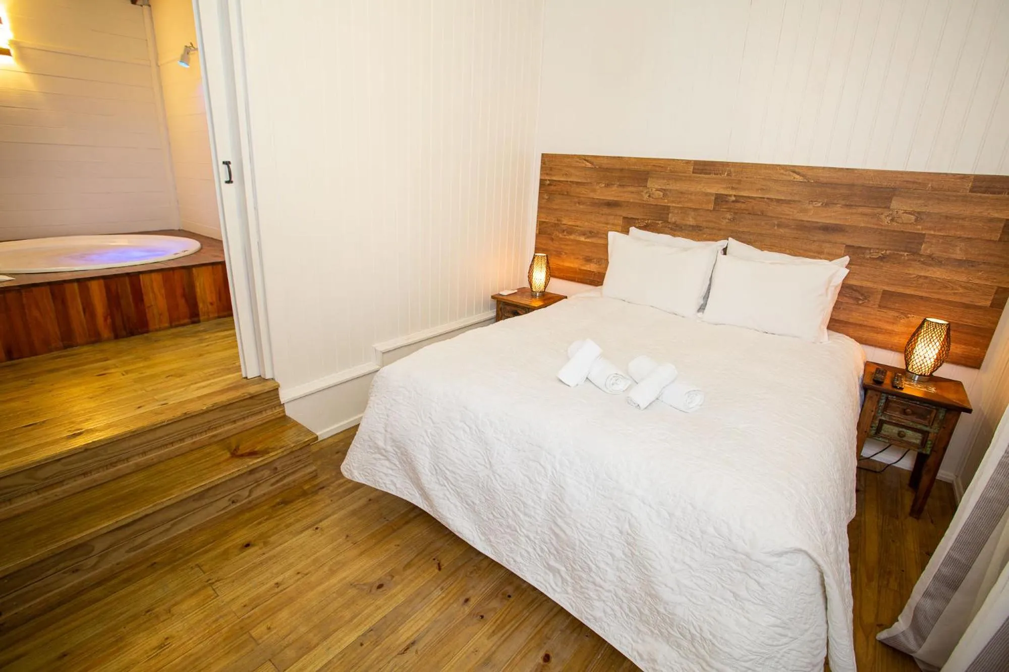 Bed in Pousada Pedra Preta