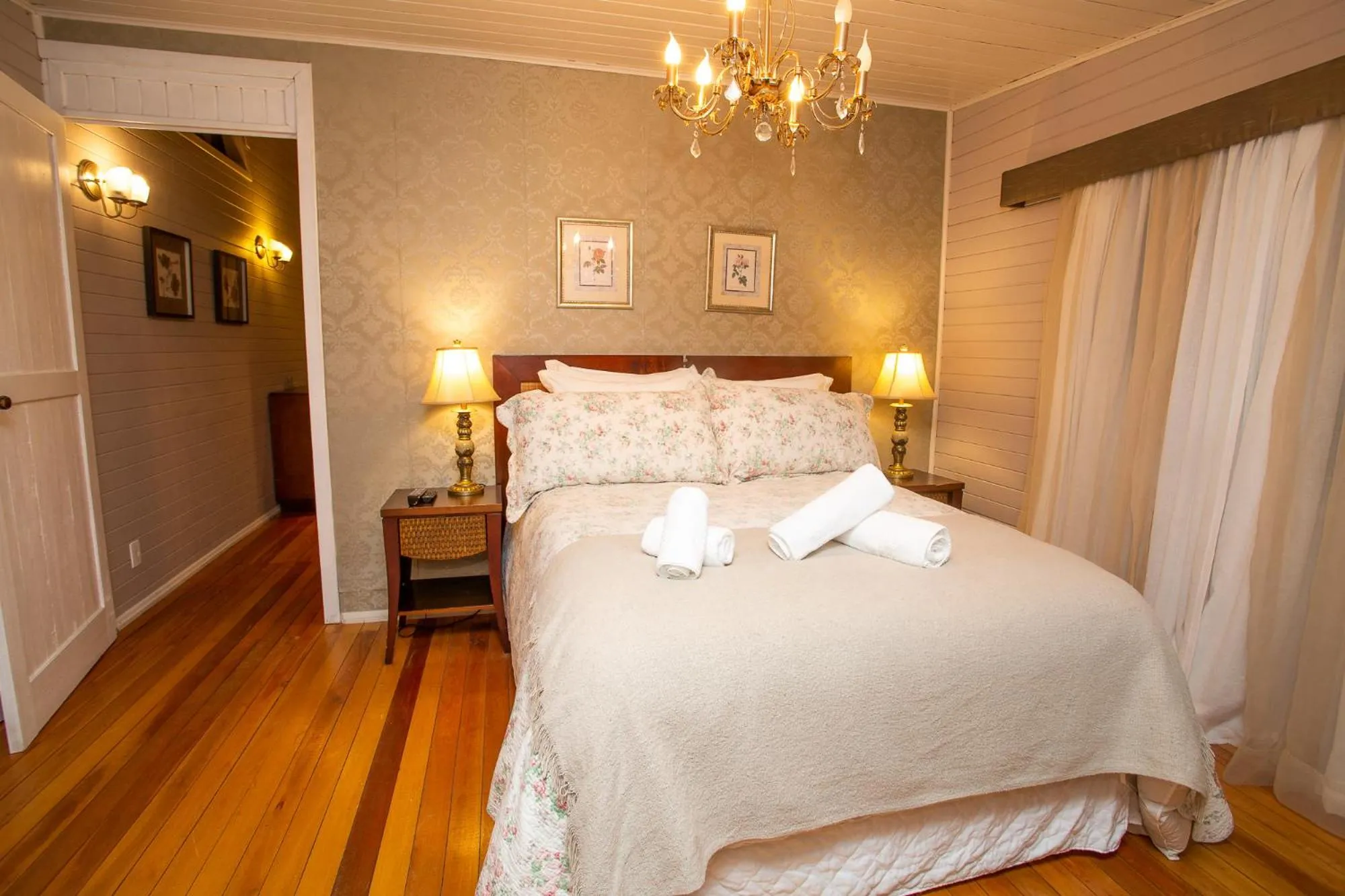 Bed in Pousada Pedra Preta