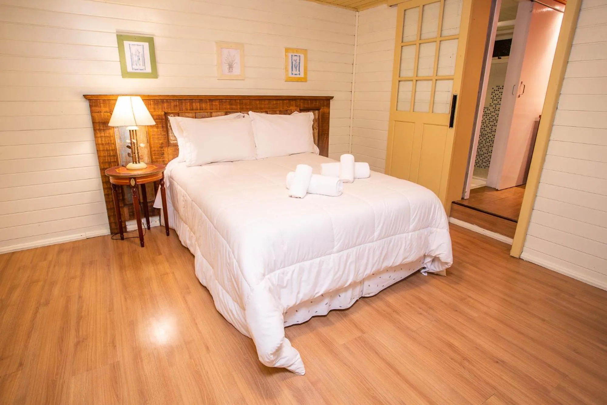 Bed in Pousada Pedra Preta