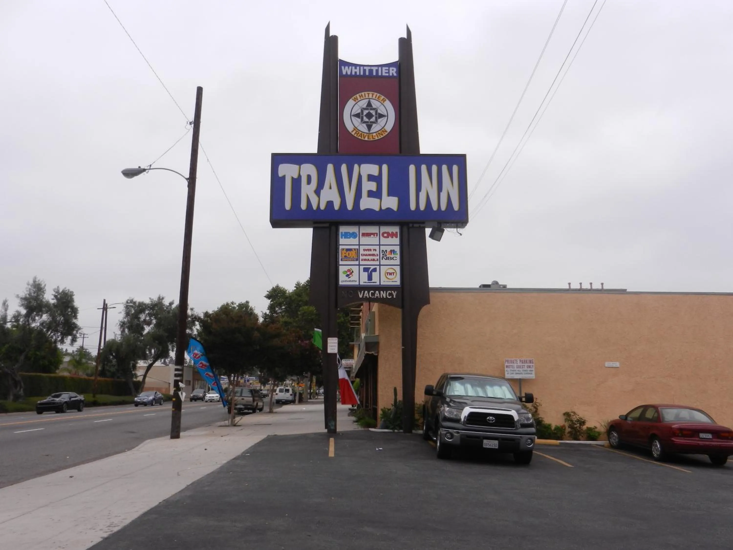 Facade/entrance in Whittier Travel Inn