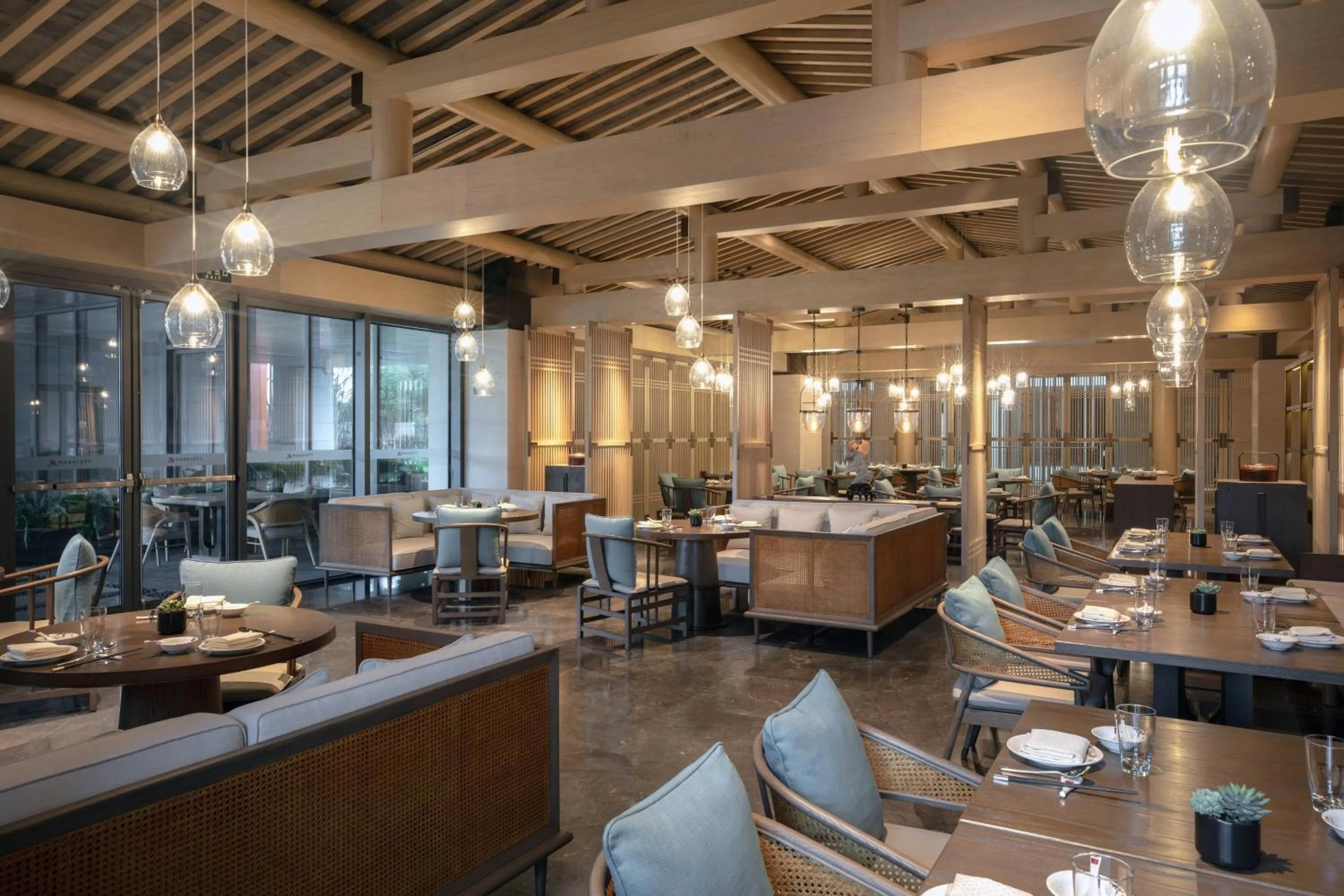 Restaurant/places to eat in Wuxi Marriott Hotel Lihu Lake