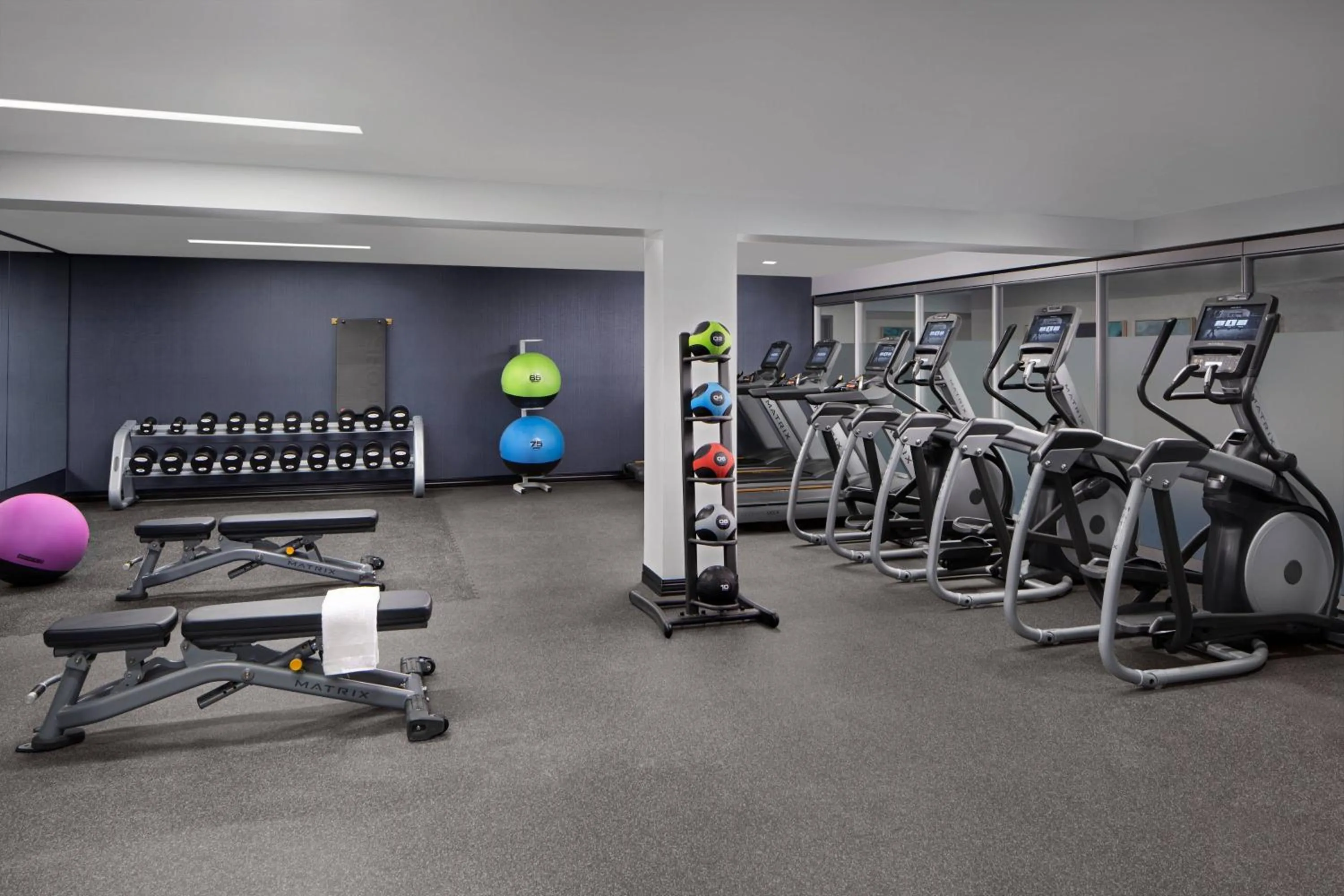 Fitness centre/facilities in Delta Hotels by Marriott Thunder Bay