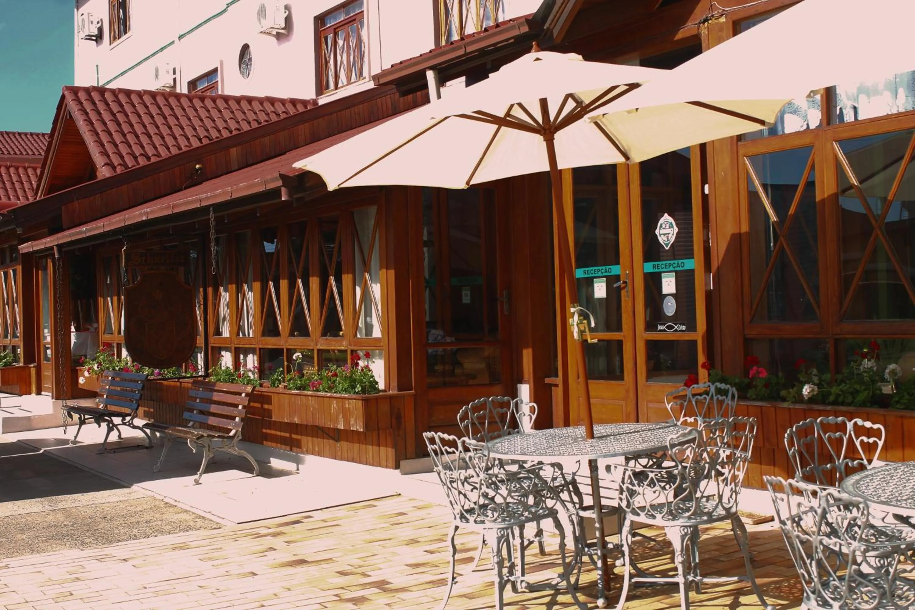 Patio in Urubici Park Hotel