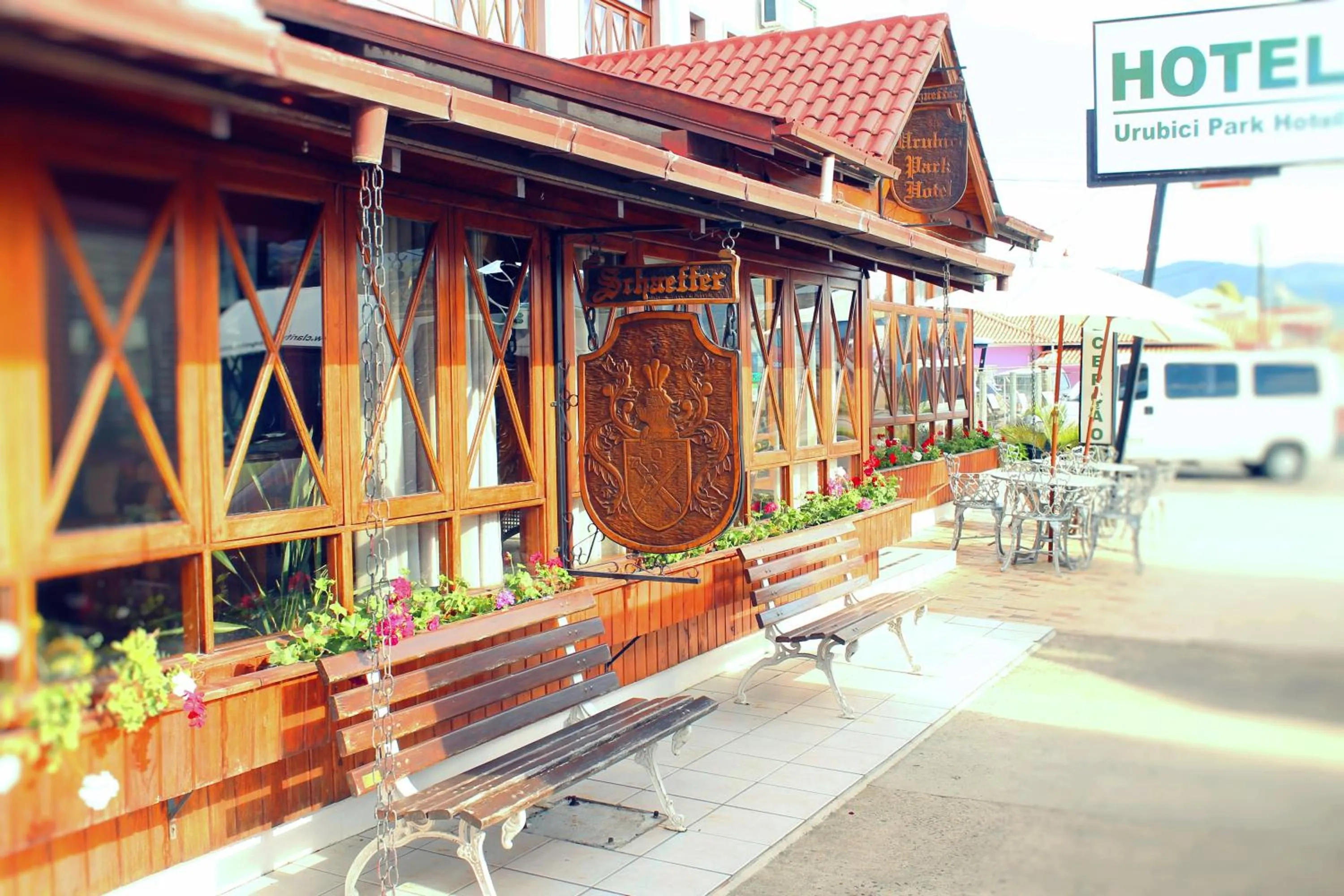 Patio in Urubici Park Hotel