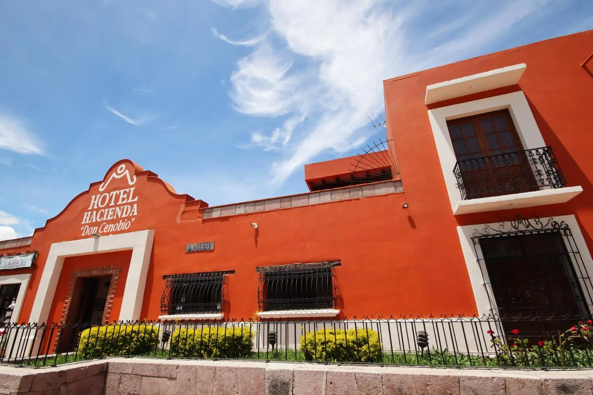 Property building in Hotel Hacienda Don Cenobio