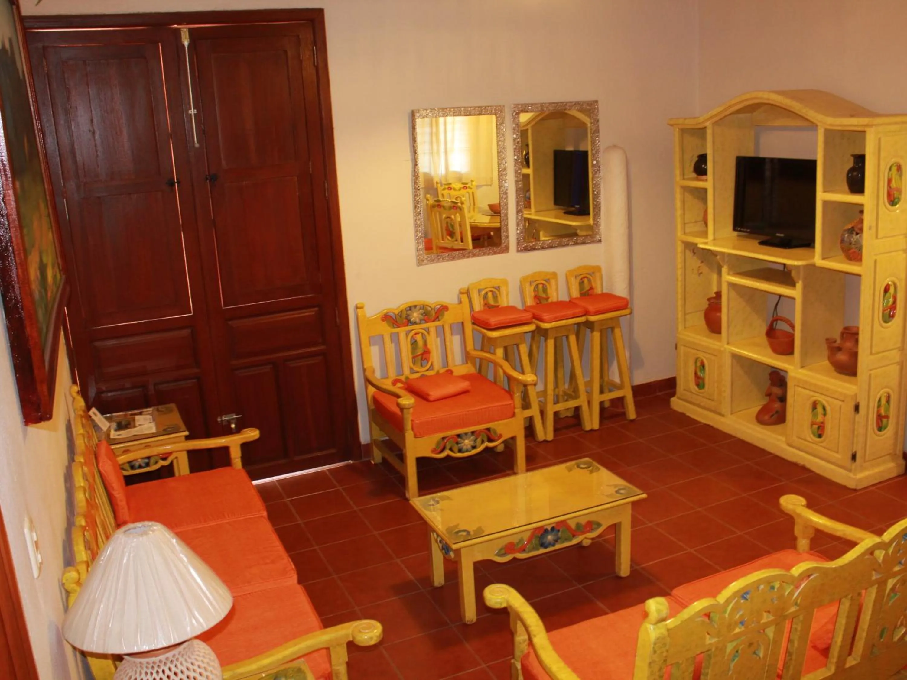 Living room in Hotel Hacienda Don Cenobio