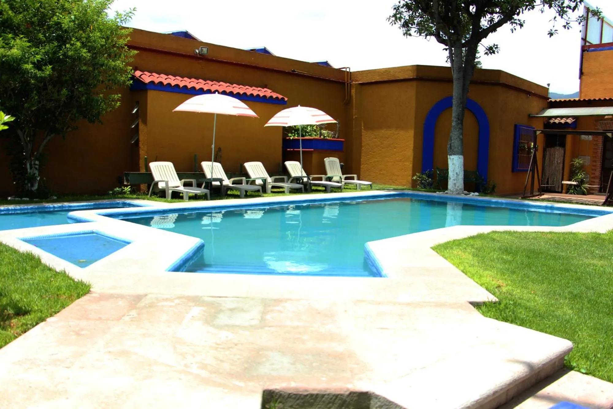 Swimming pool in Hotel Hacienda Don Cenobio