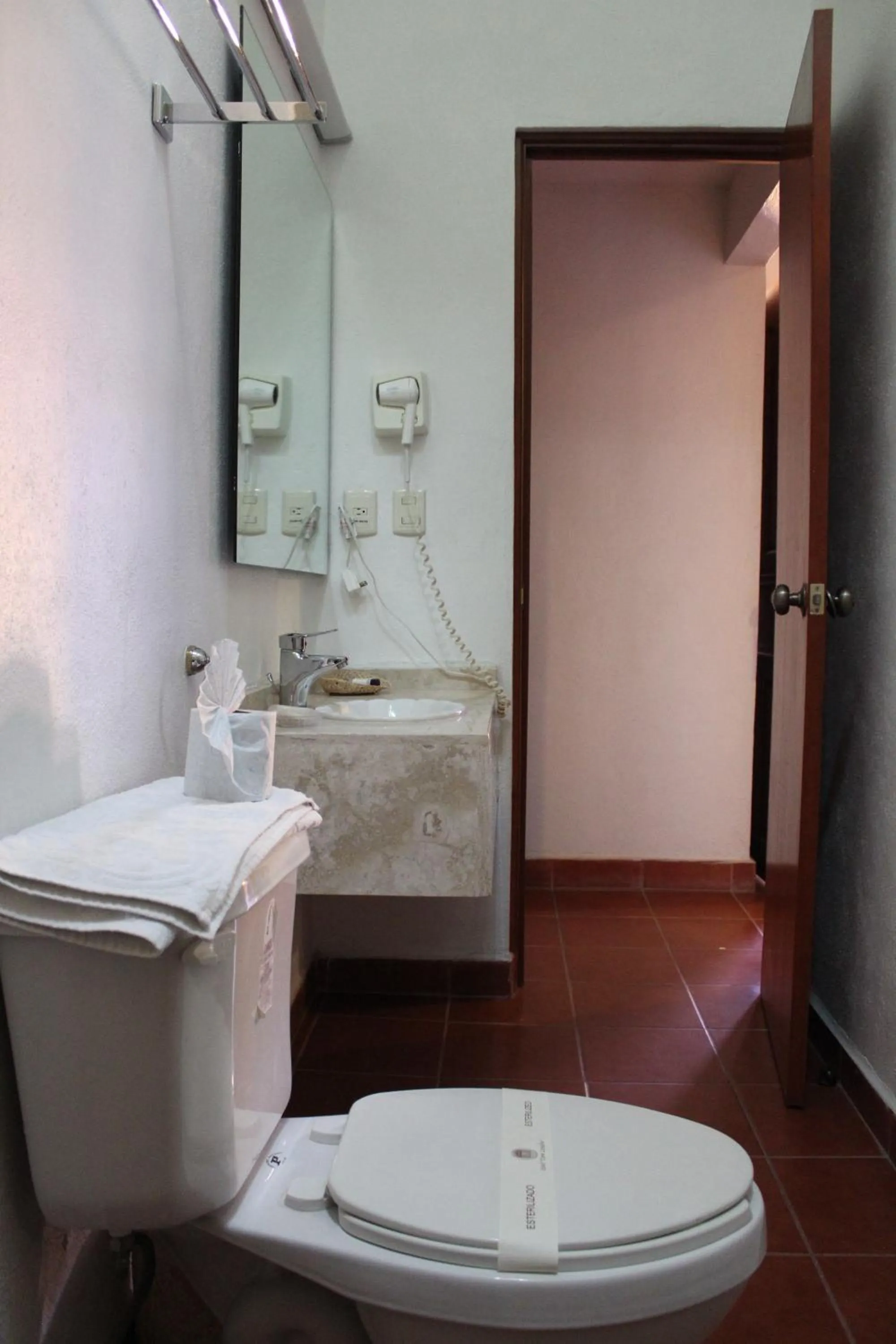 Bathroom in Hotel Hacienda Don Cenobio
