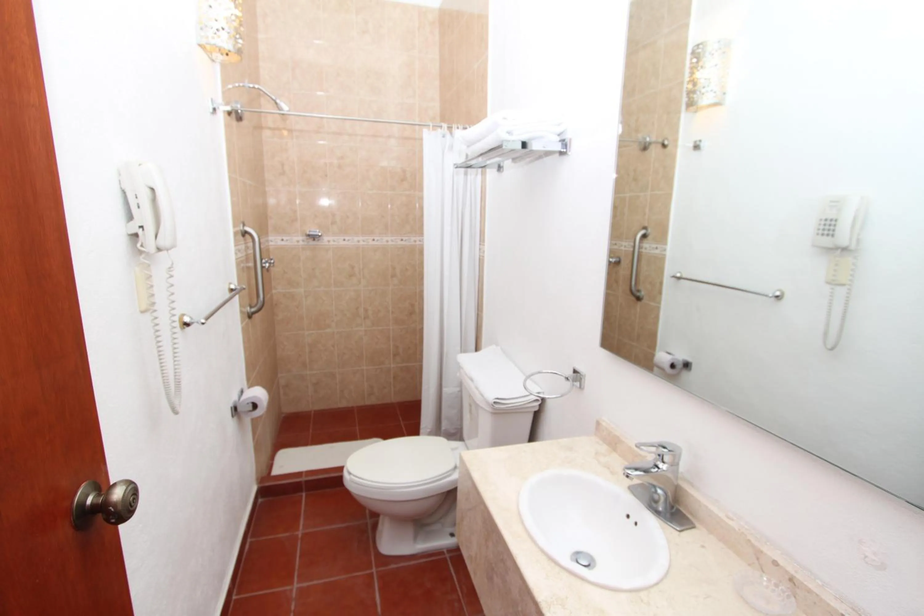 Bathroom in Hotel Hacienda Don Cenobio