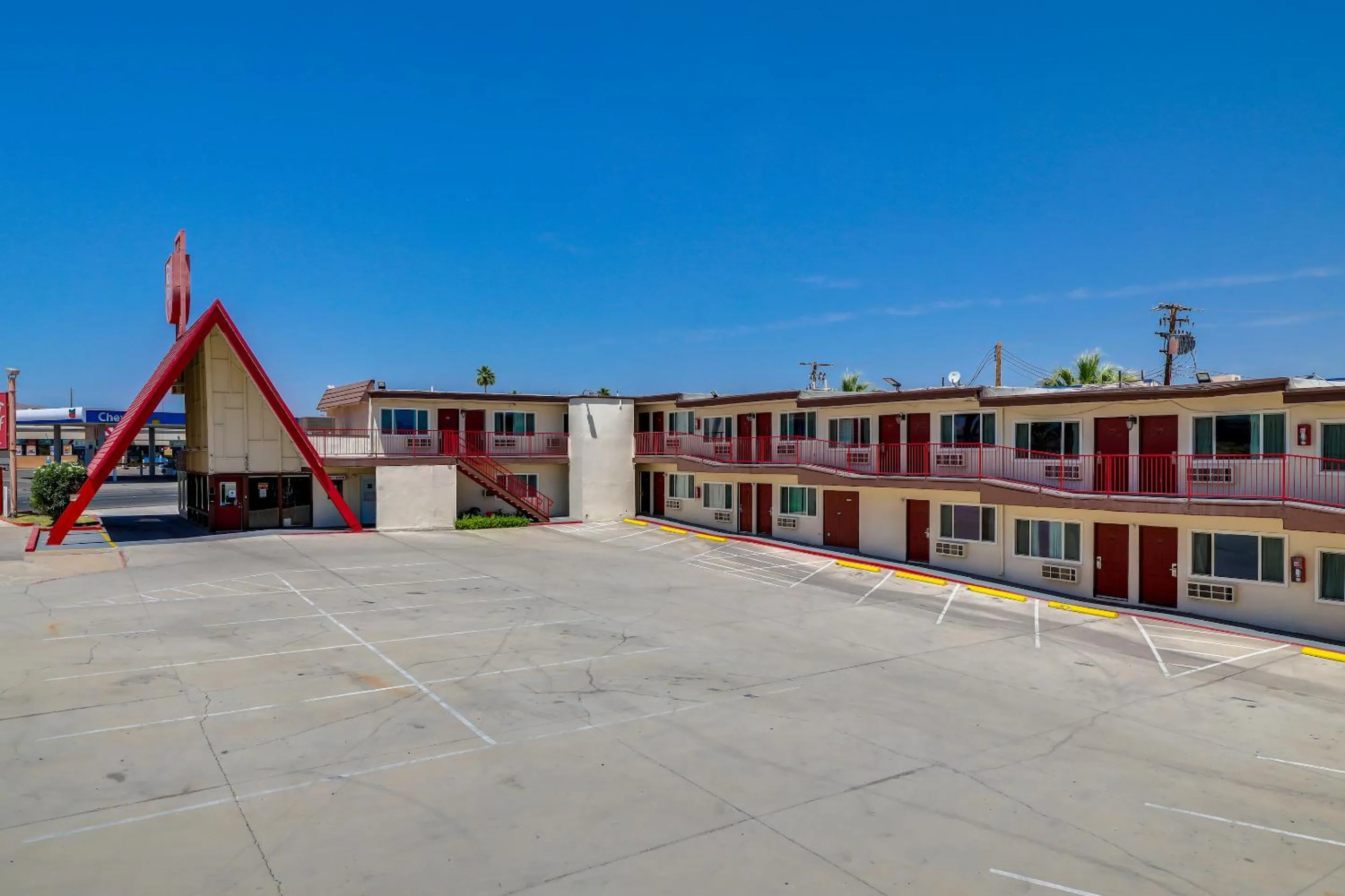 Property building in Red Roof Inn Needles