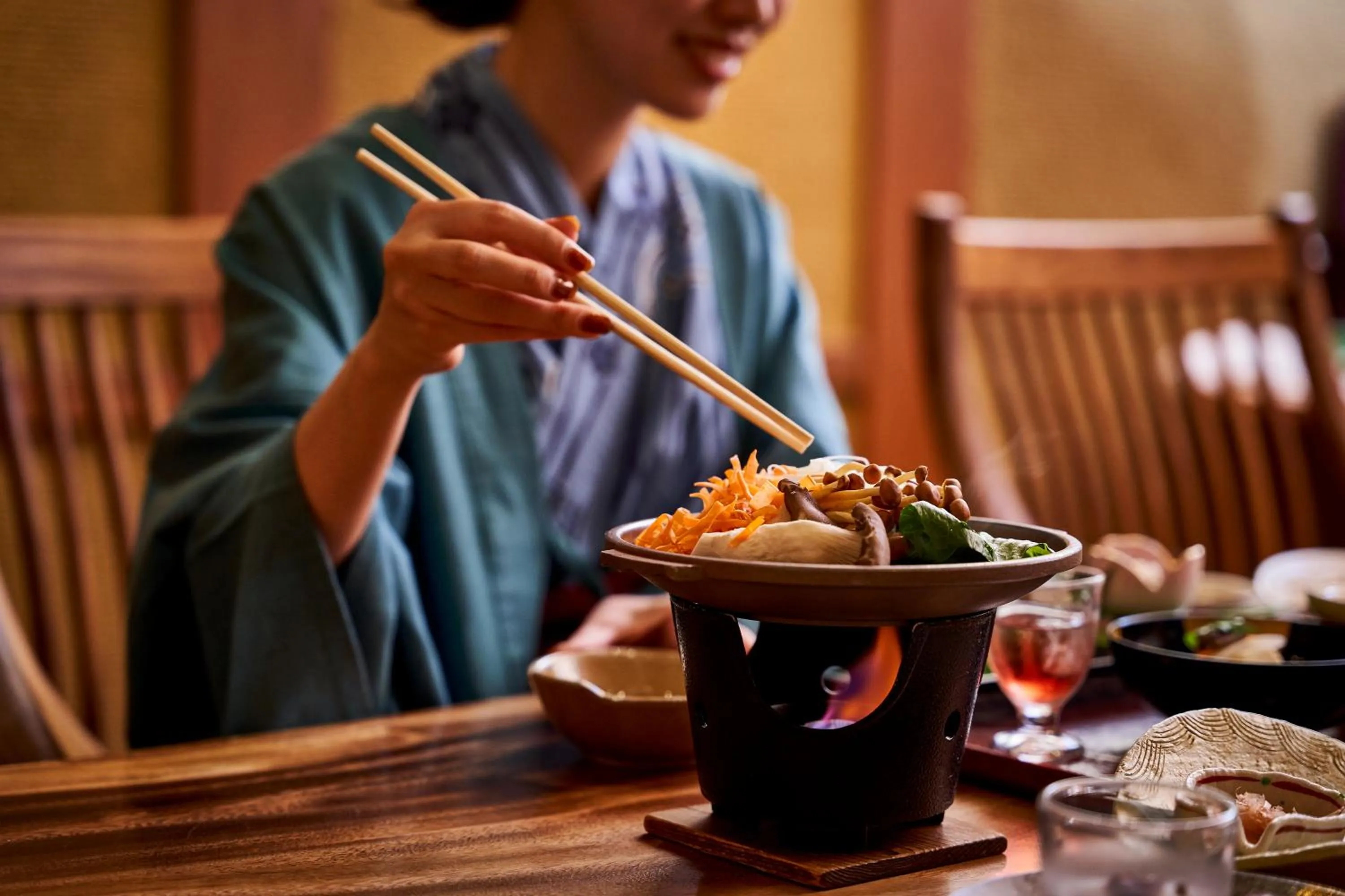 Dinner in Shima-Onsen Toshimaya