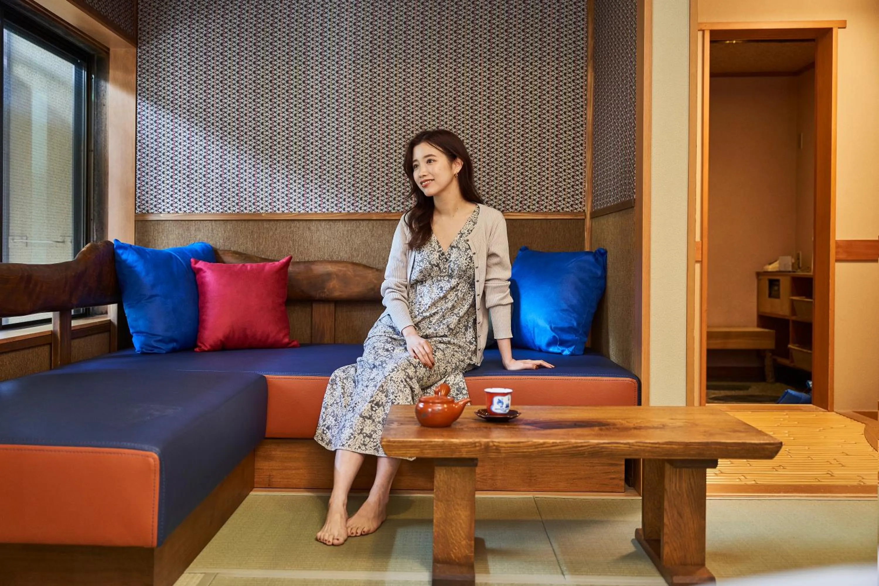 People in Shima-Onsen Toshimaya