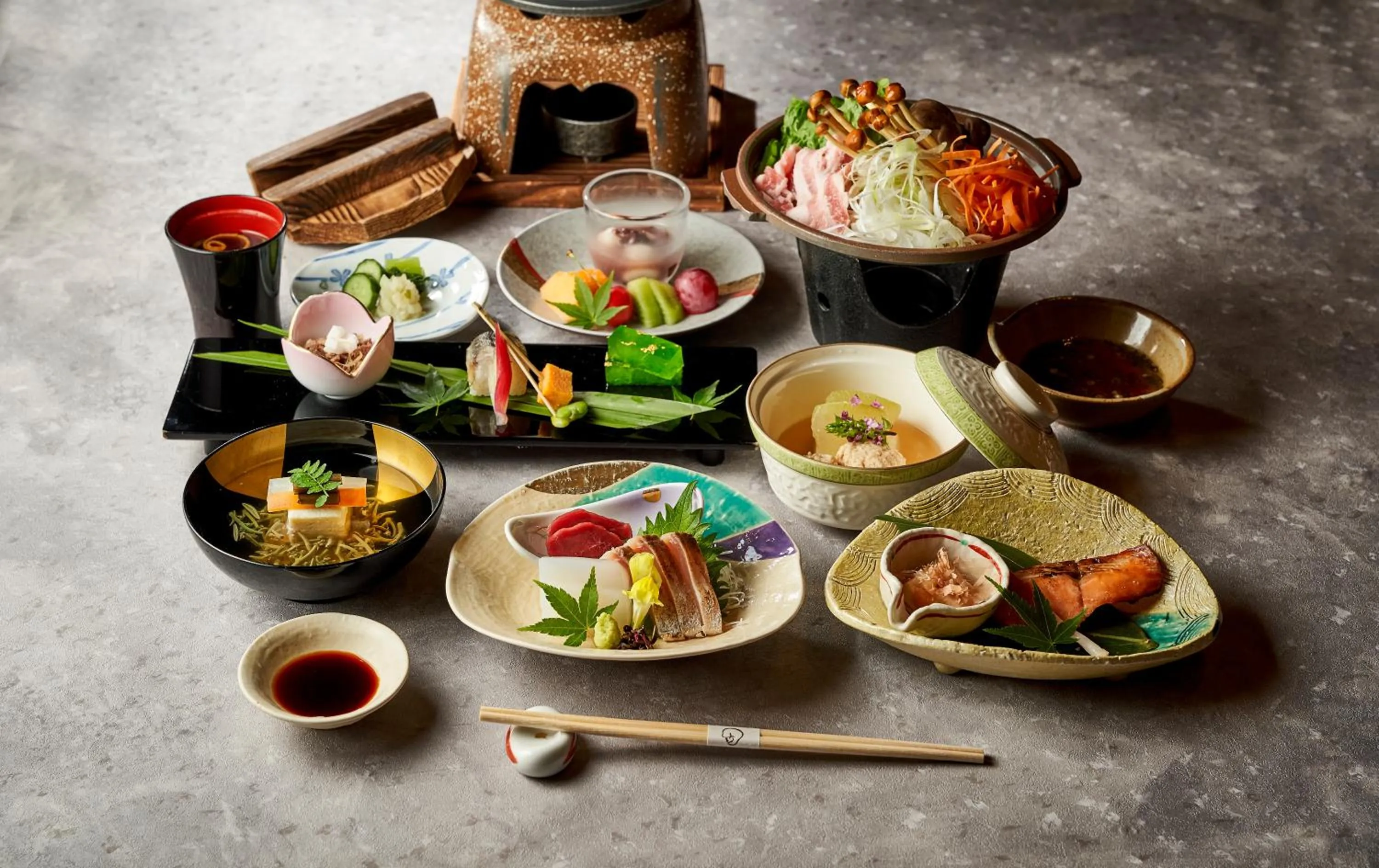 Dinner in Shima-Onsen Toshimaya