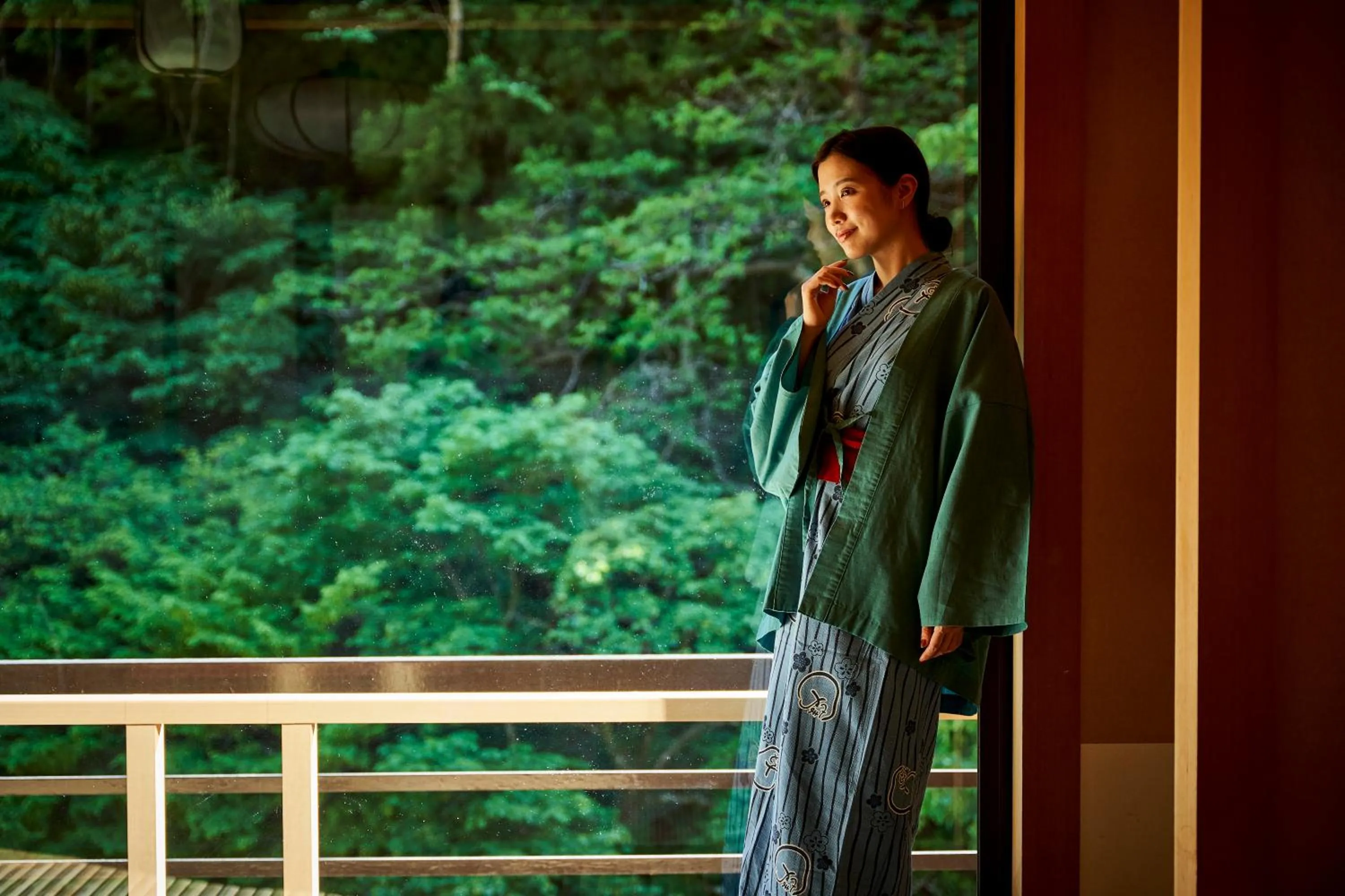 People in Shima-Onsen Toshimaya