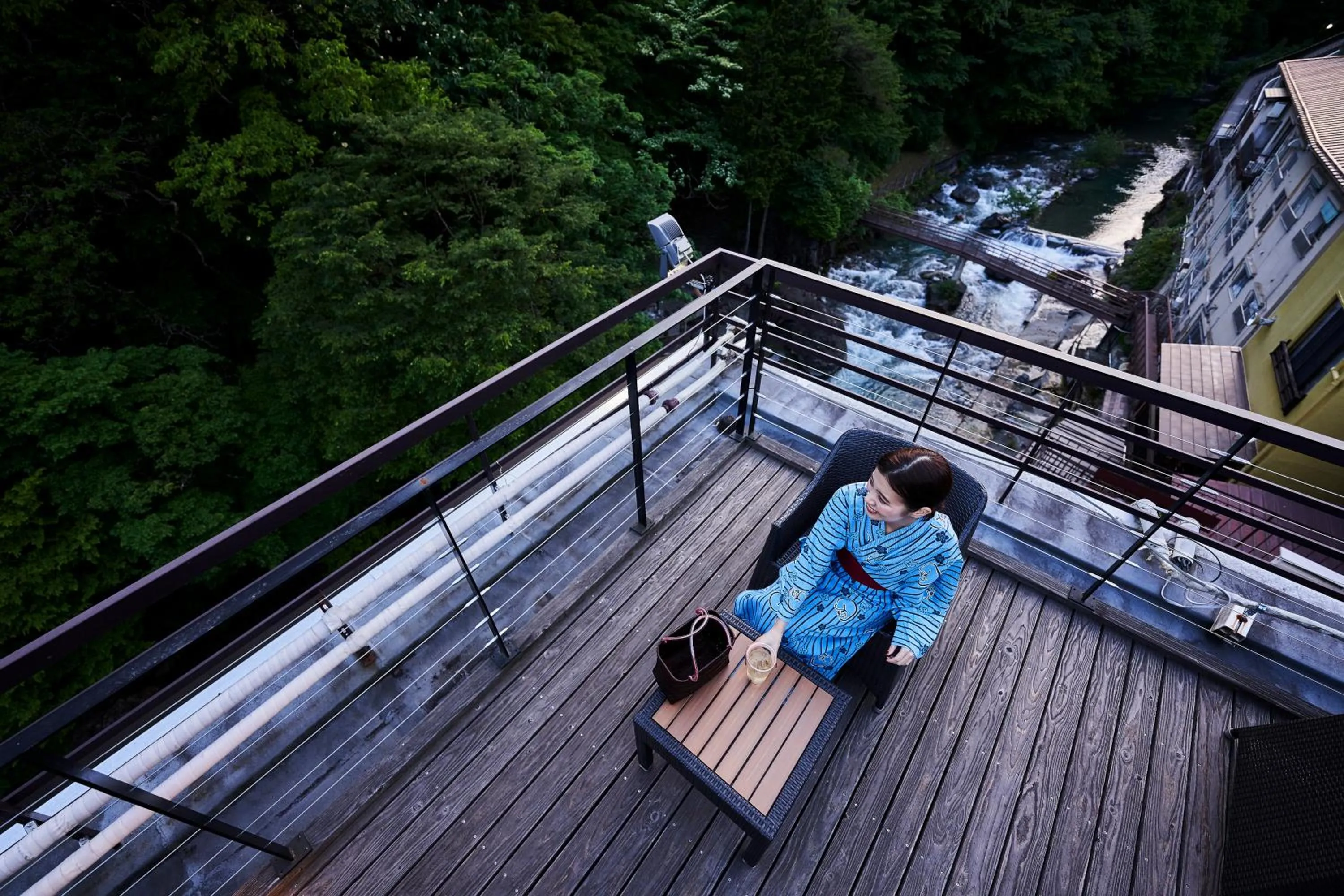 Balcony/Terrace in Shima-Onsen Toshimaya