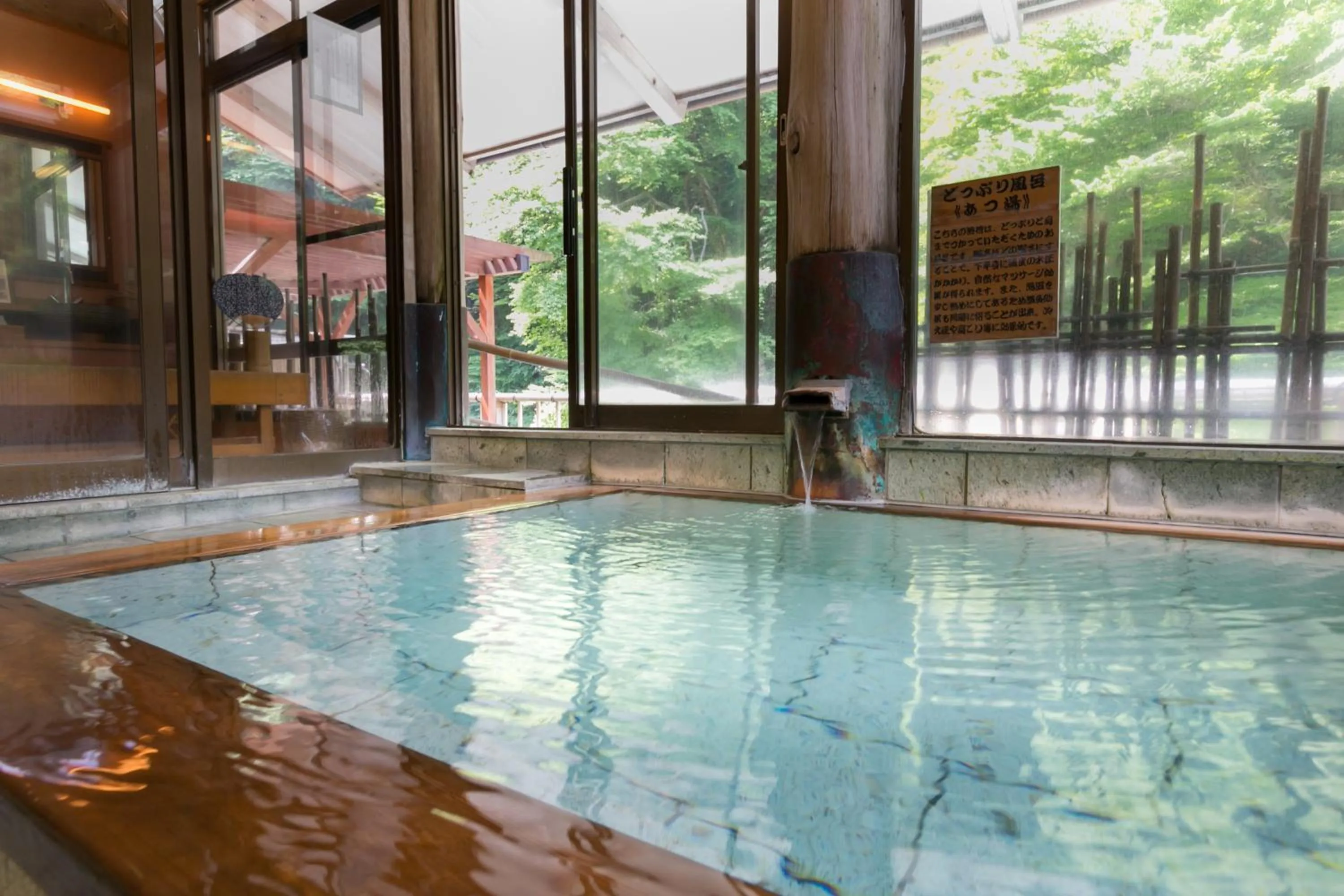 Hot Spring Bath in Shima-Onsen Toshimaya
