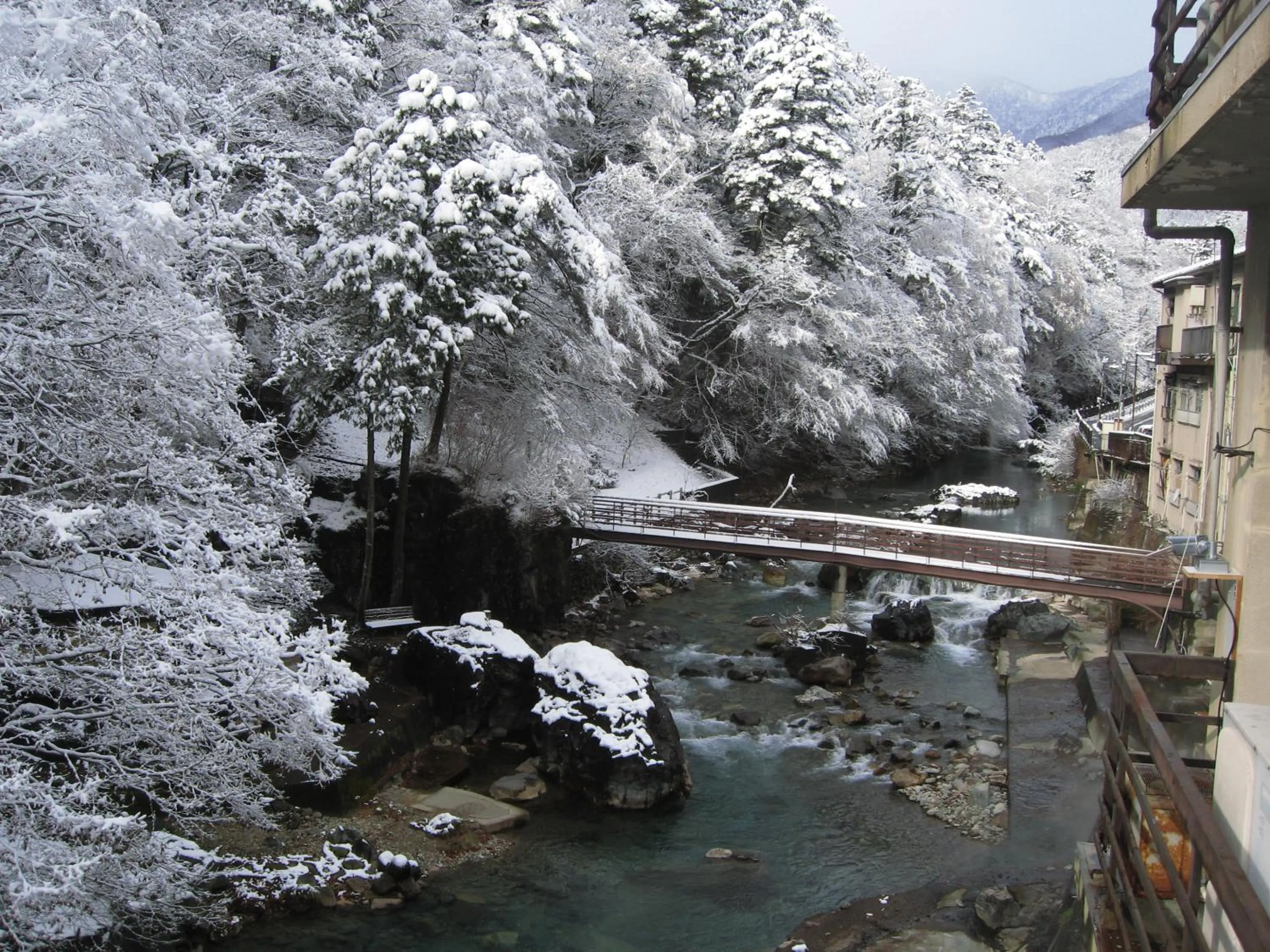 View (from property/room) in Shima-Onsen Toshimaya