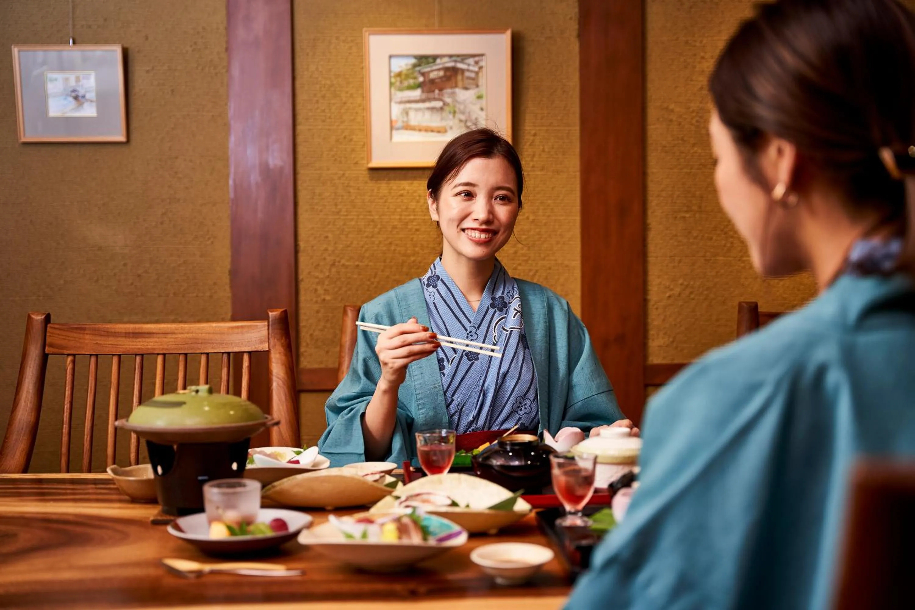 Dinner in Shima-Onsen Toshimaya