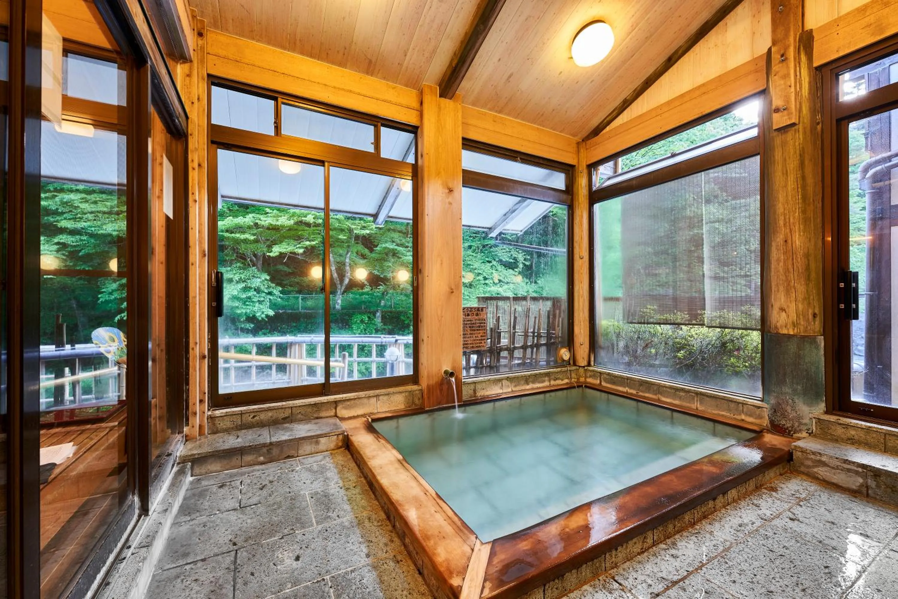 Hot Spring Bath in Shima-Onsen Toshimaya