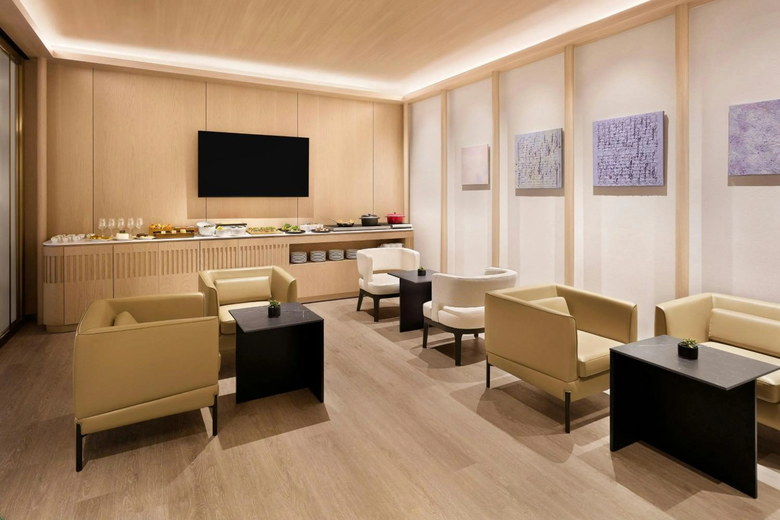 Lounge or bar in AC Hotel by Marriott Seoul Gangnam