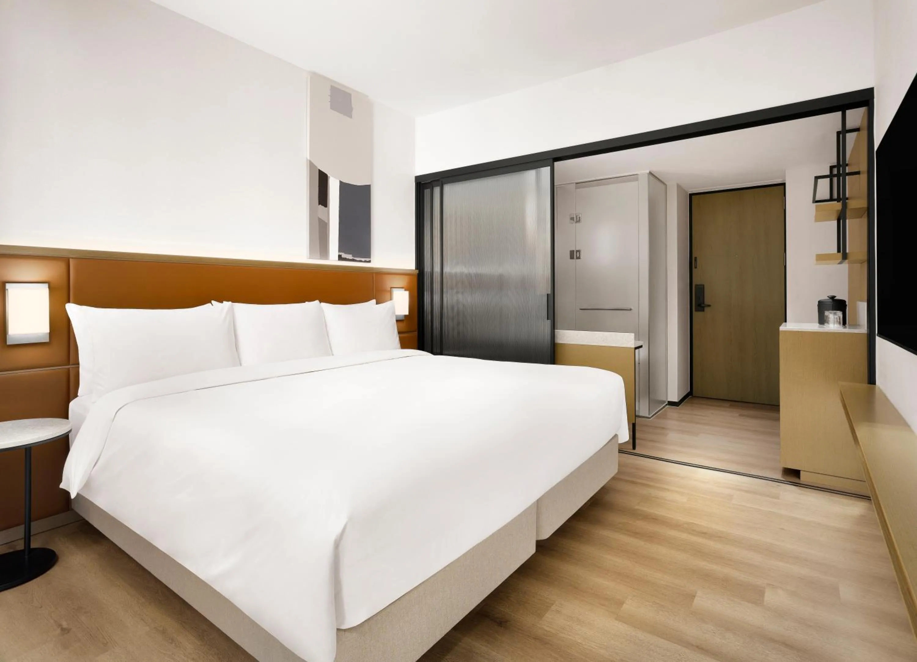 Bedroom, Bed in AC Hotel by Marriott Seoul Gangnam